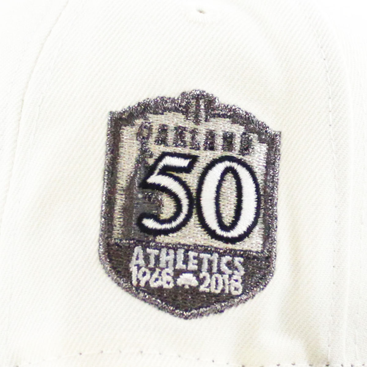 NEW ERA Oakland Athletics - 59FIFTY 50TH ANV CHROME/BLACK