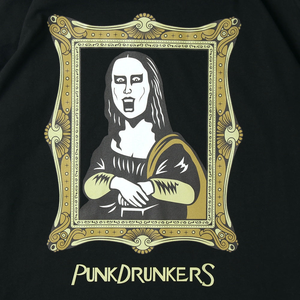 PUNK DRUNKERS - モナイツBIGロンTEE BLACK【PDS-25212A】
