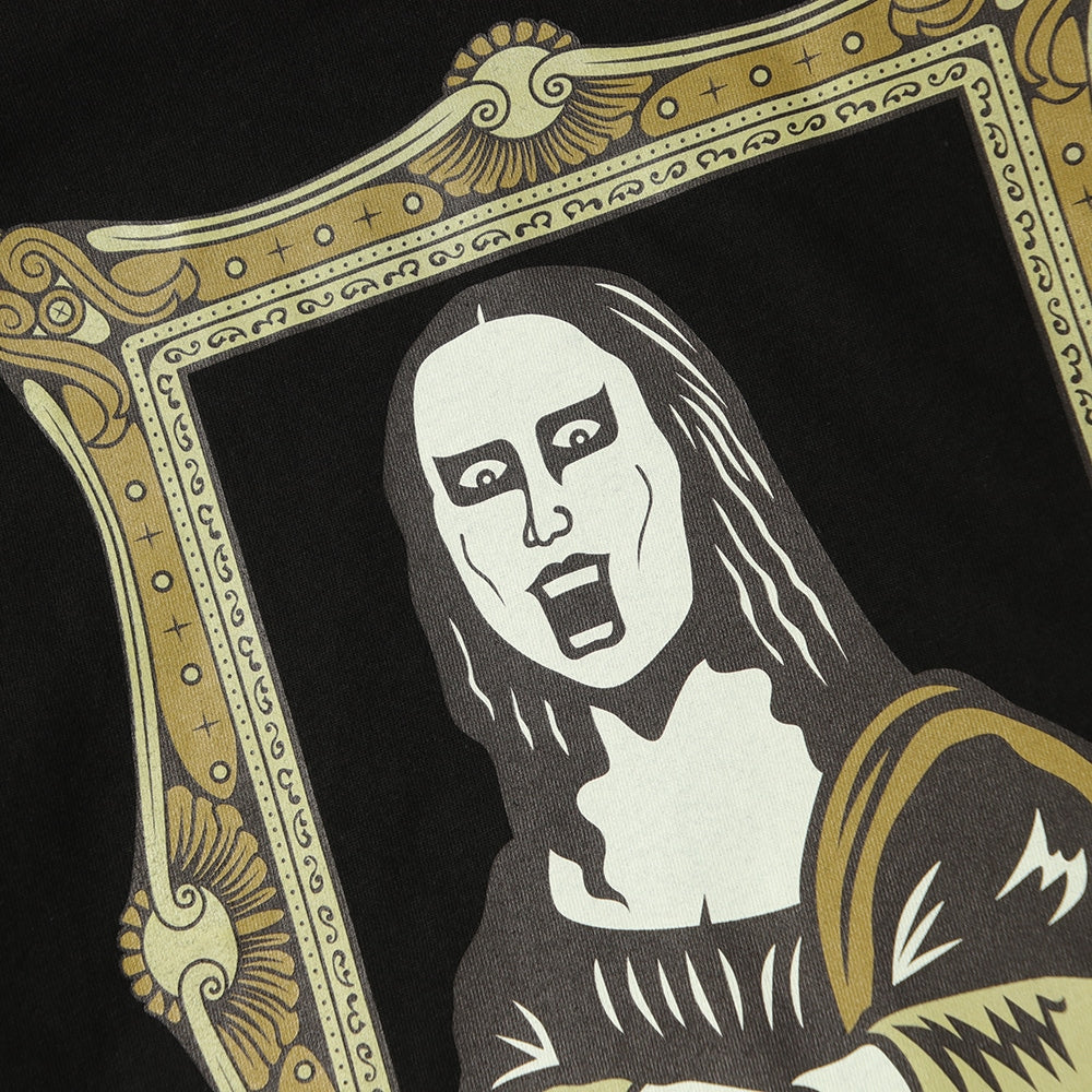 PUNK DRUNKERS - モナイツBIGロンTEE BLACK【PDS-25212A】