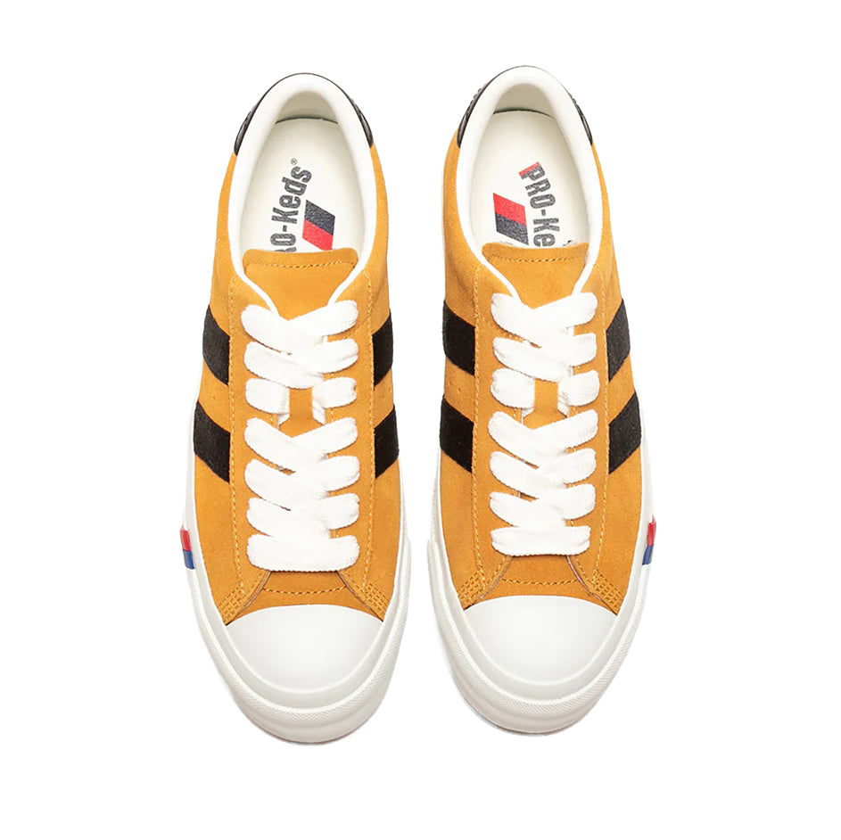 PRO-Keds - ROYAL PLUS SUEDE LO MUSTARD【PN1021】