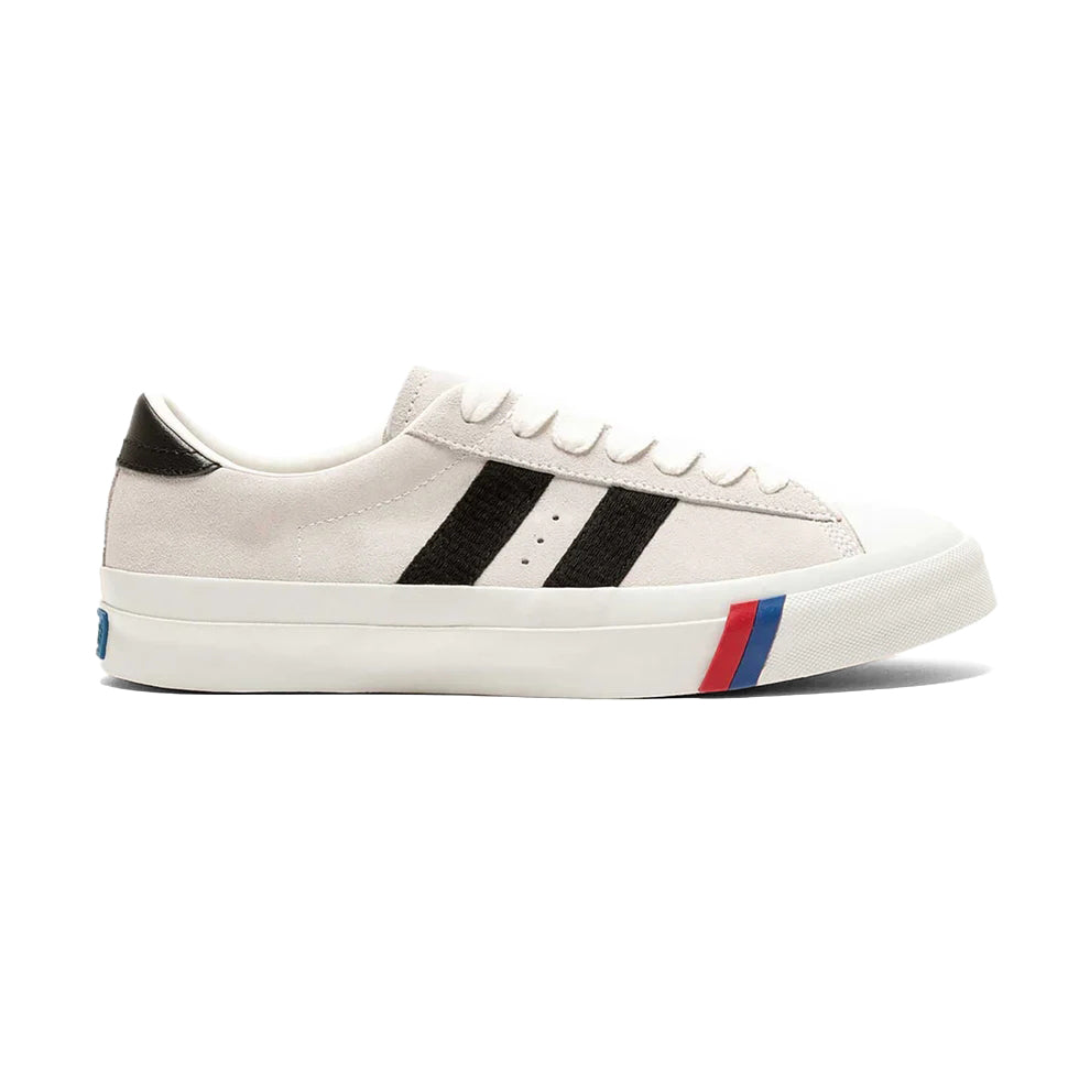 PRO-Keds - ROYAL PLUS SUEDE LO WHITE【PN1021】