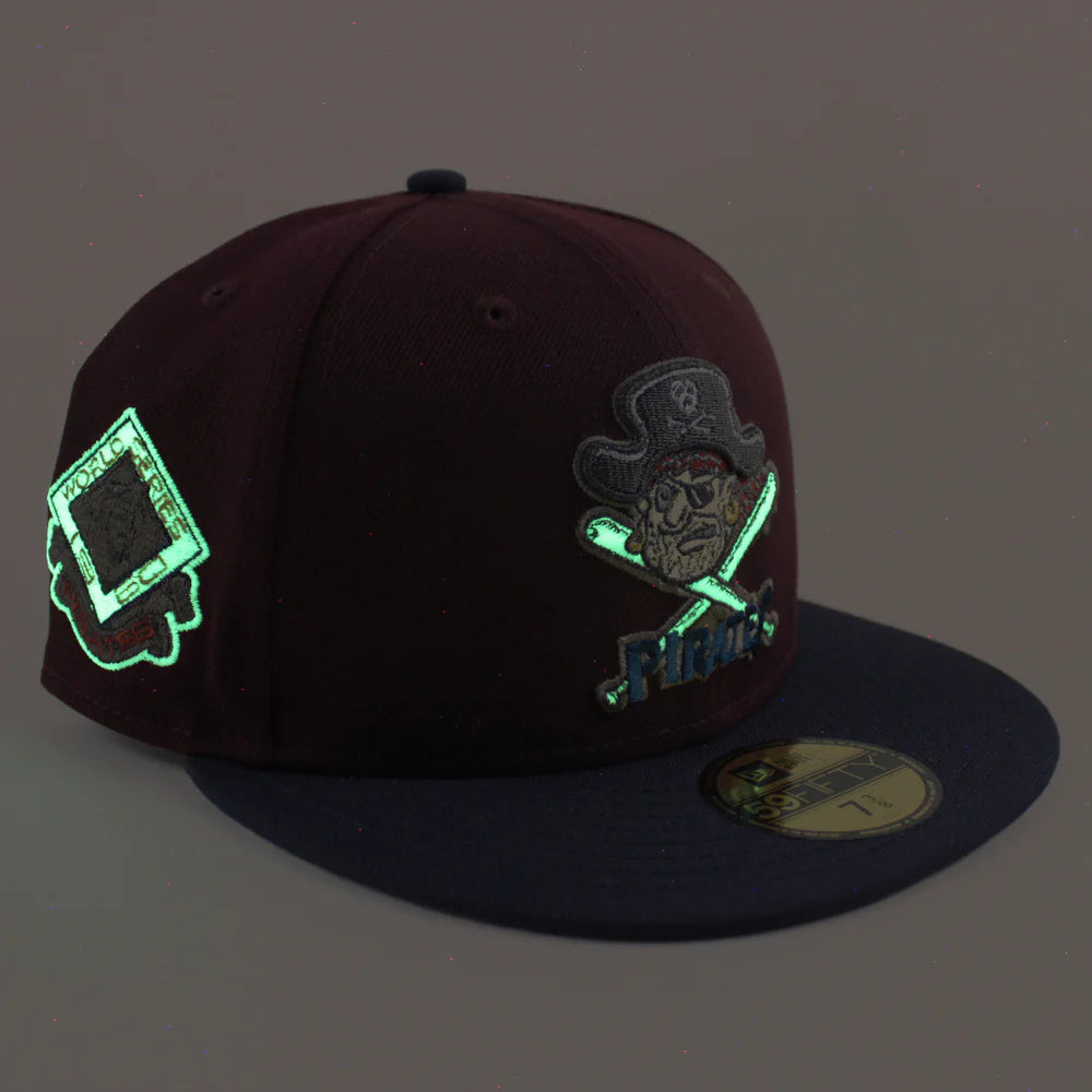 NEW ERA Pittsburgh Pirates - 59FIFTY 1960 WORLD SERIES MAROON NAVY