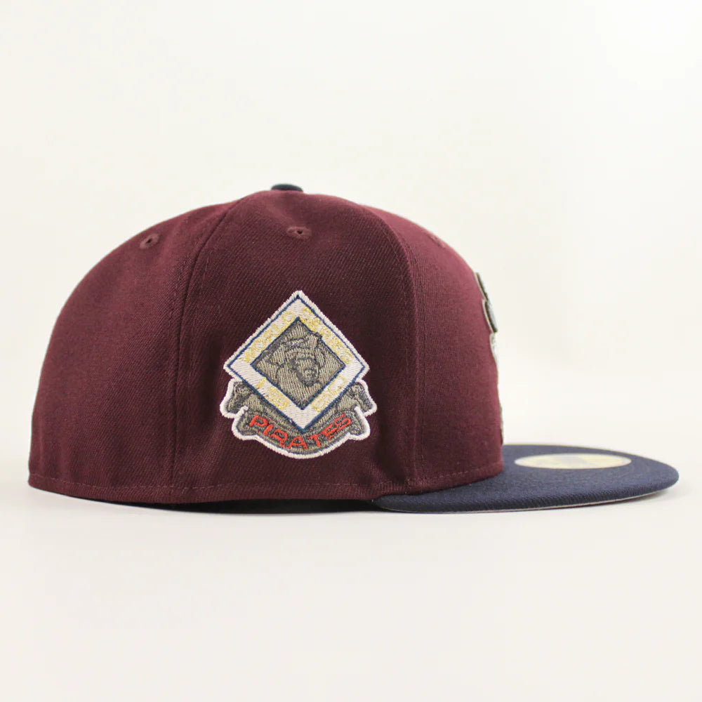 NEW ERA Pittsburgh Pirates - 59FIFTY 1960 WORLD SERIES MAROON NAVY