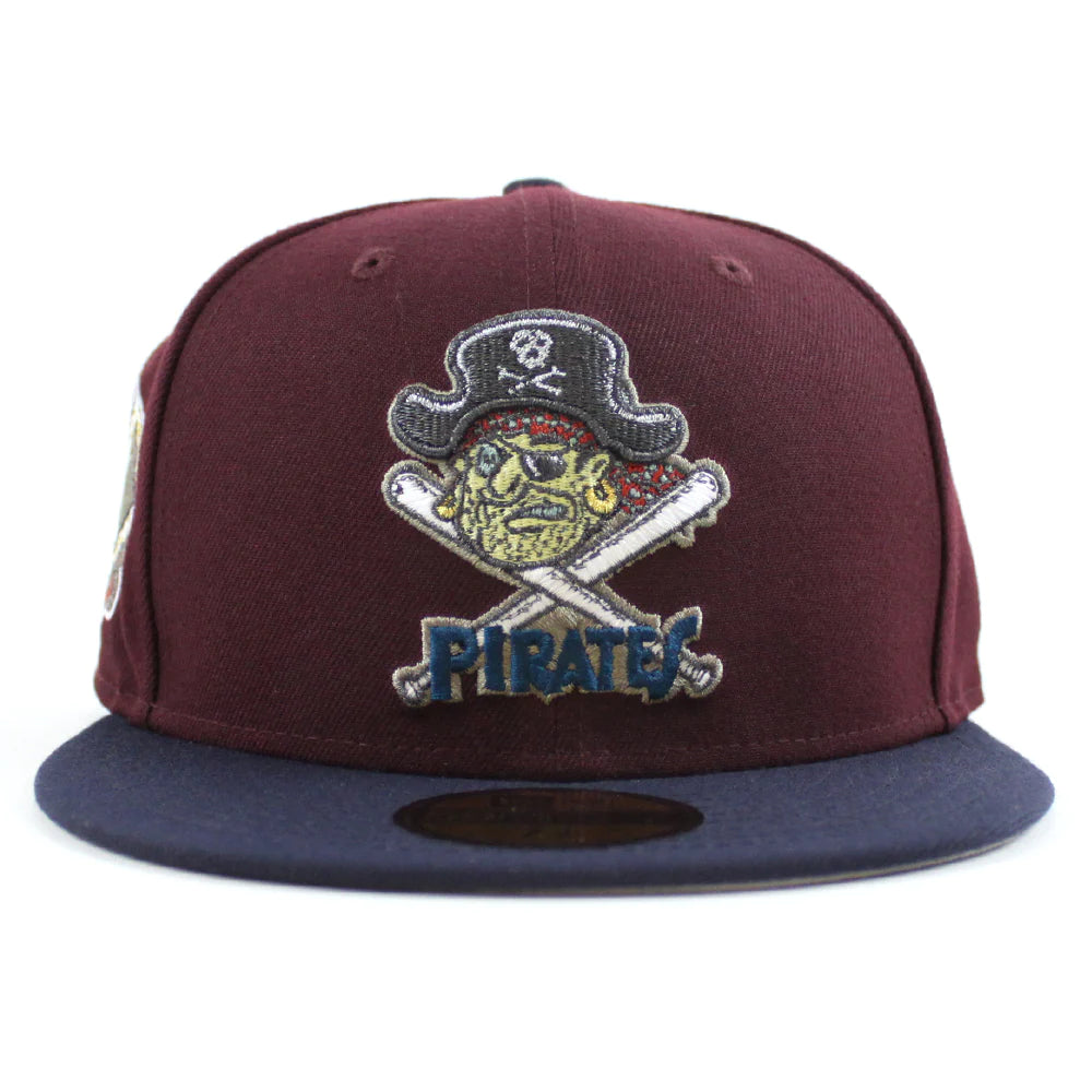 NEW ERA Pittsburgh Pirates - 59FIFTY 1960 WORLD SERIES MAROON NAVY