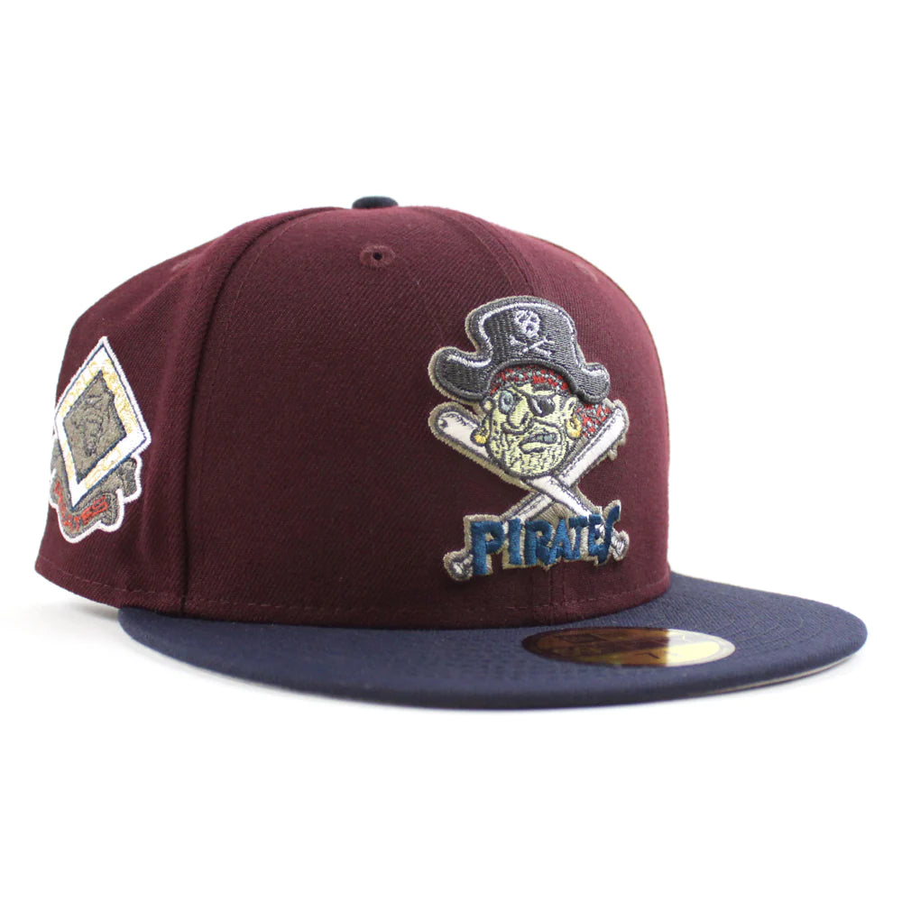 NEW ERA Pittsburgh Pirates - 59FIFTY 1960 WORLD SERIES MAROON NAVY