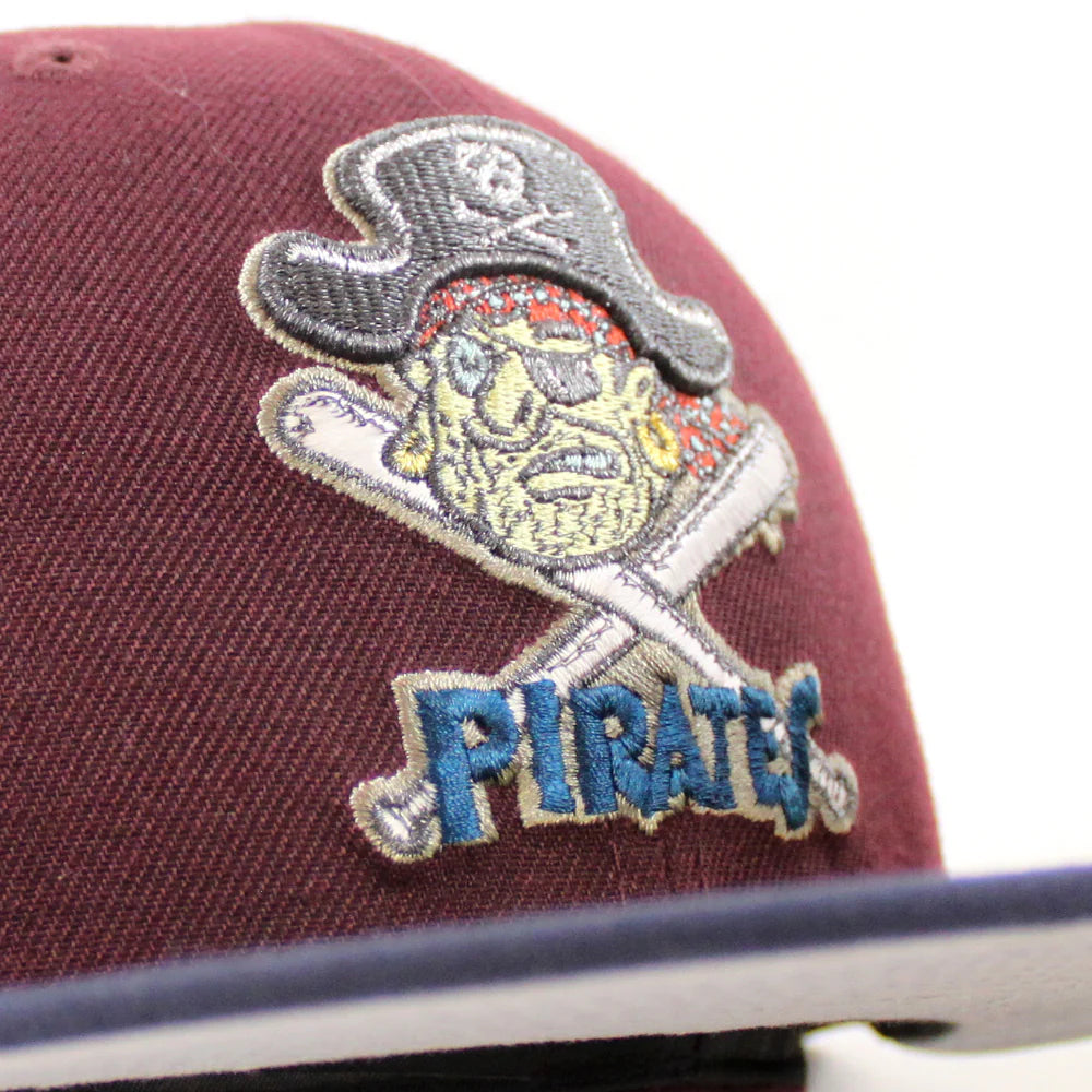 NEW ERA Pittsburgh Pirates - 59FIFTY 1960 WORLD SERIES MAROON NAVY