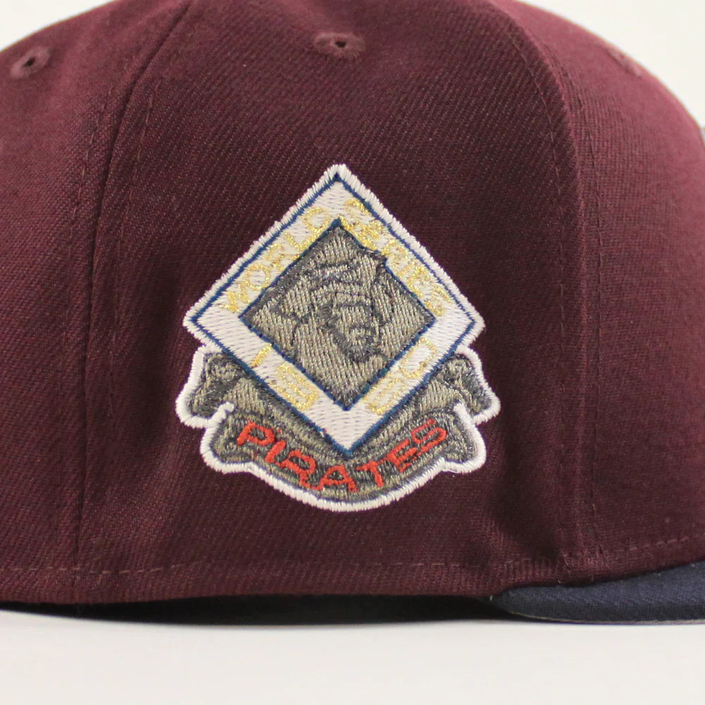 NEW ERA Pittsburgh Pirates - 59FIFTY 1960 WORLD SERIES MAROON NAVY