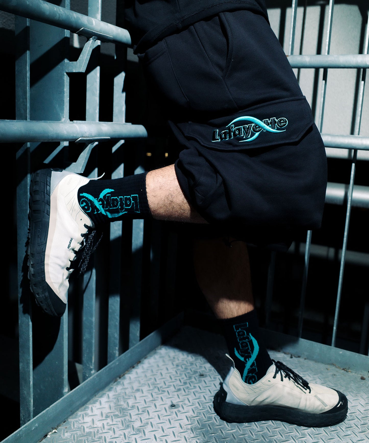 LFYT×EL REIGN - "STORM" LOGO SOCKS 【LE241701】