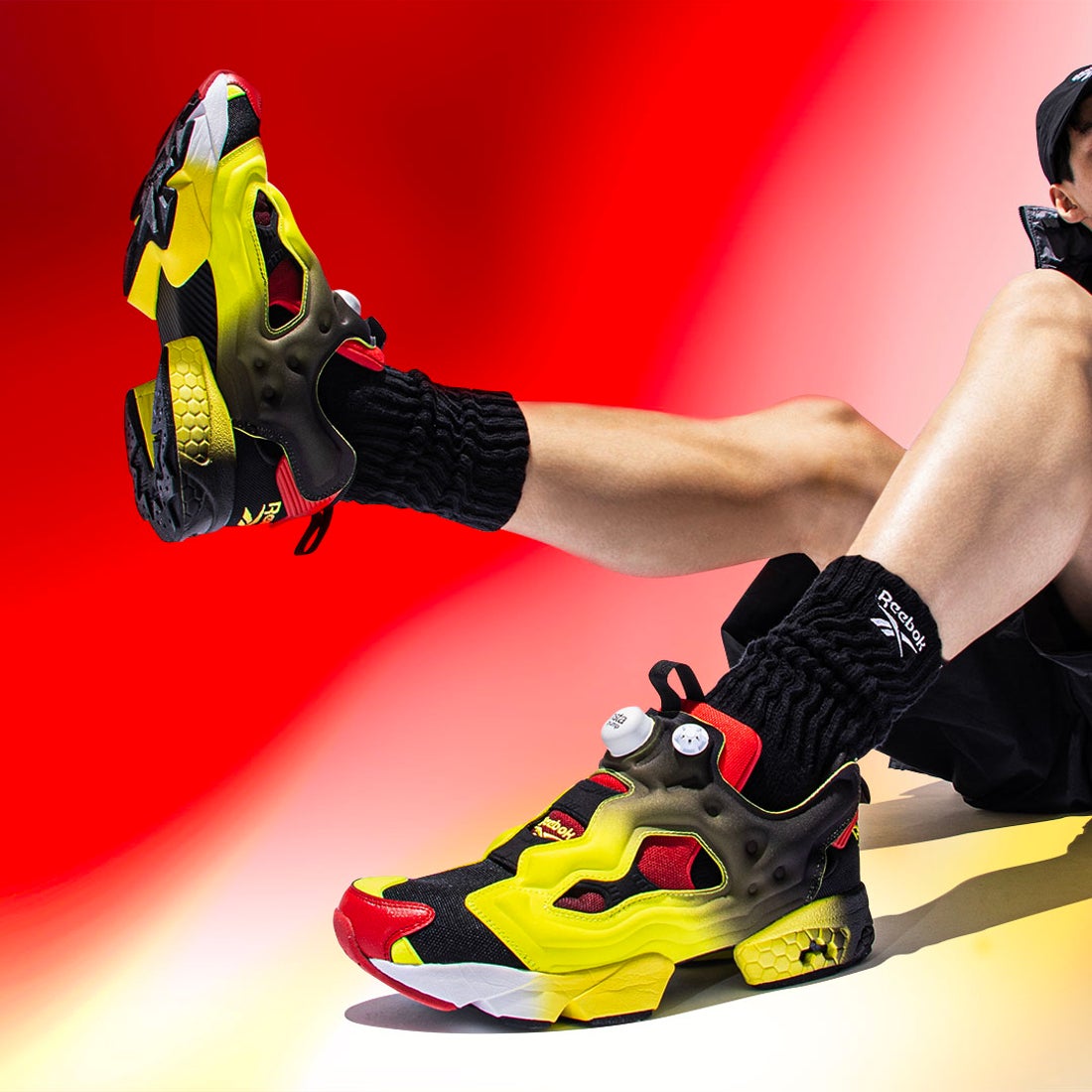 Reebok - INSTAPUMP FURY 94 ベクターレッド 【120529-100230809】
