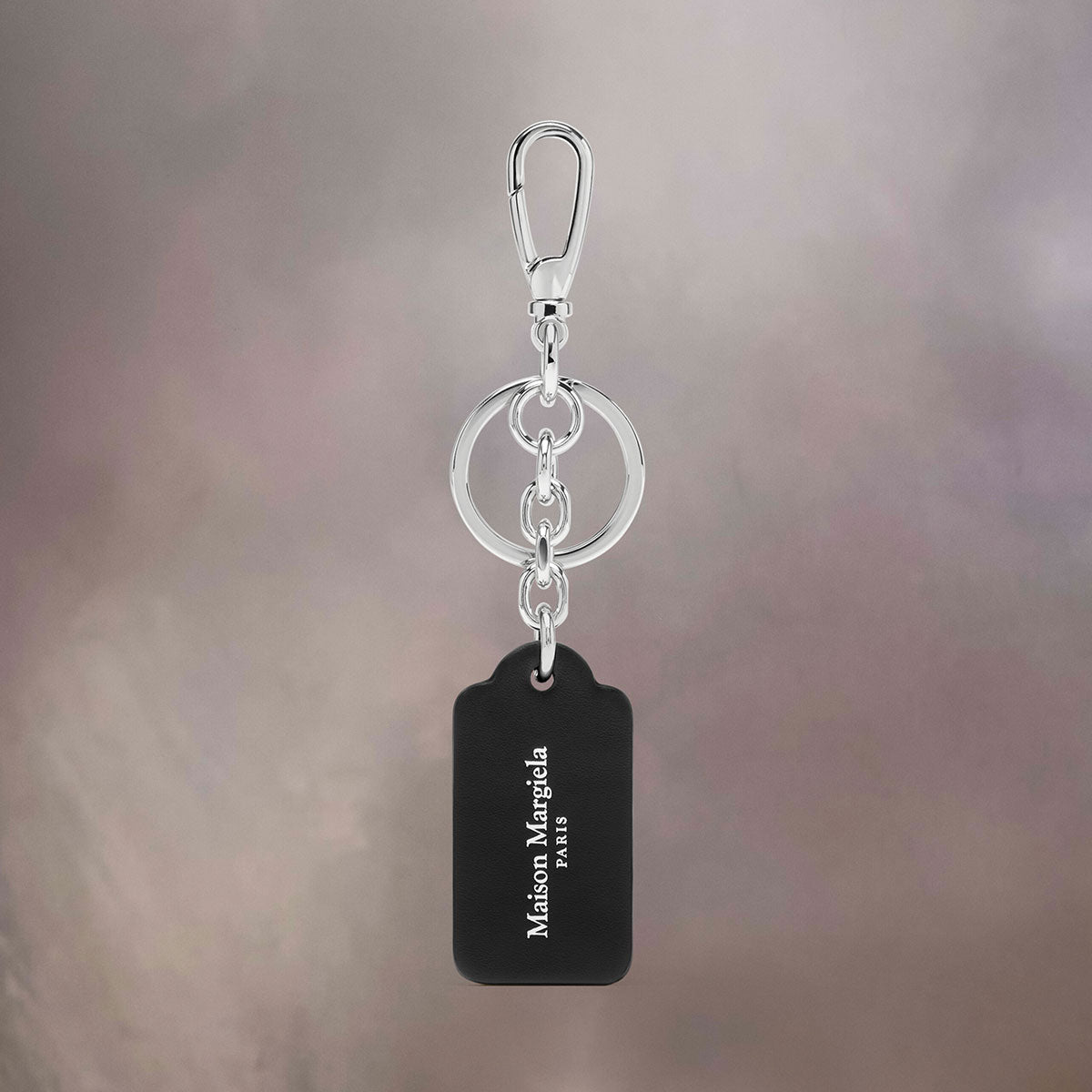 Maison Margiela - 4 Stitch Tag Keyring Black 【SA2UA0014P4745T8013】