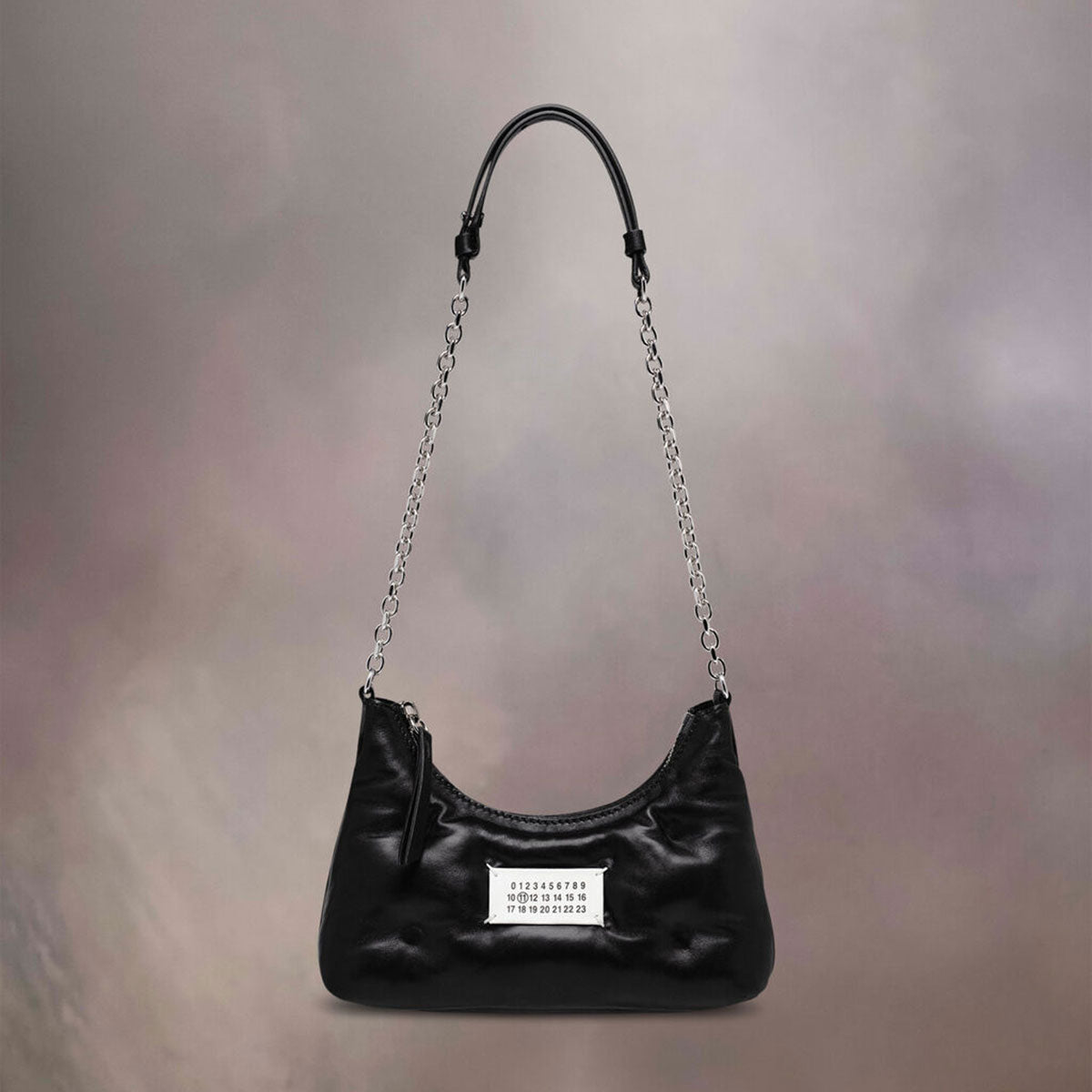 Maison Margiela - Glam Slam hobo micro Black 【SB1WG0021P4300T8013】