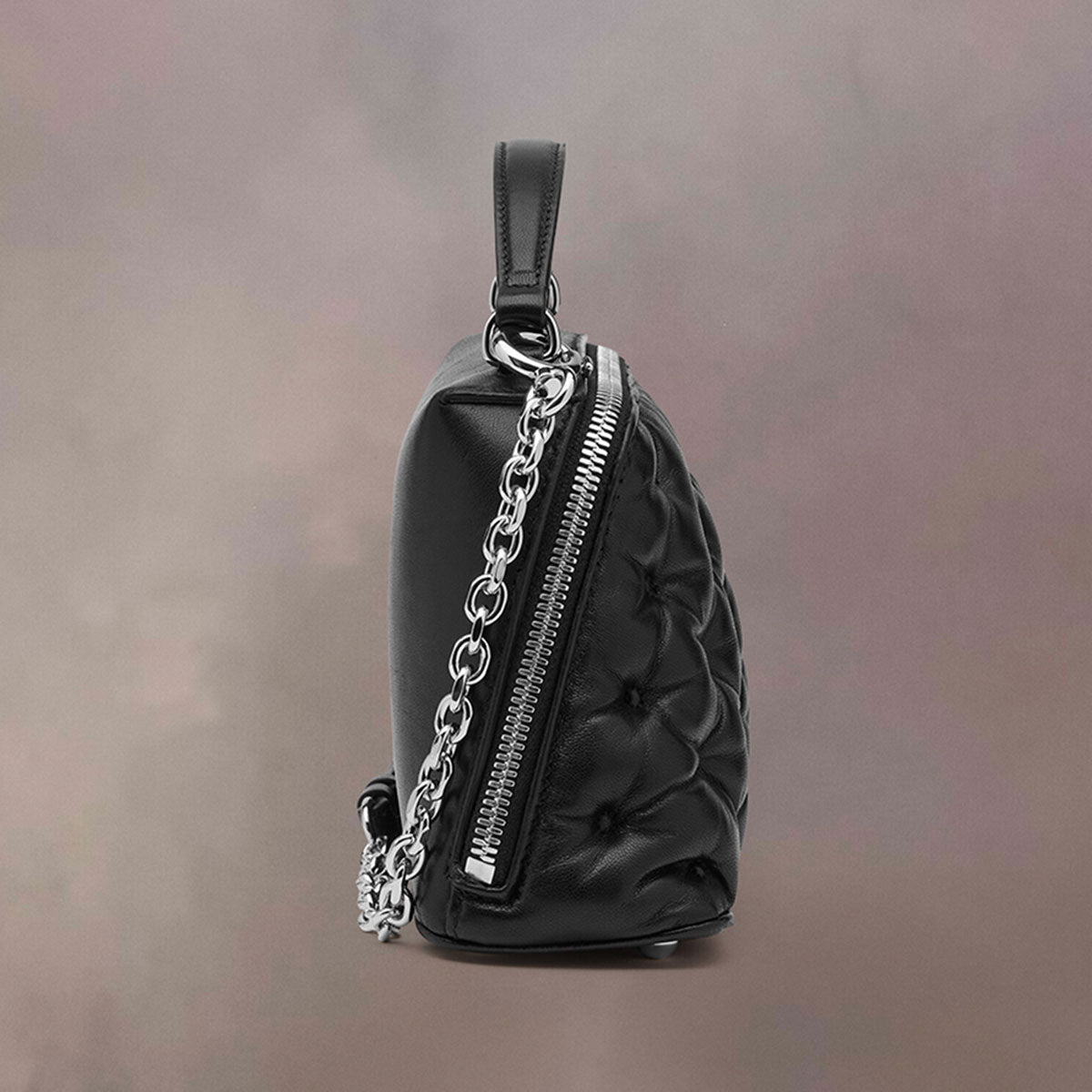 Maison Margiela - Glam Slam Trapezoid Bag Black 【SB1WG0065P6434T8013】