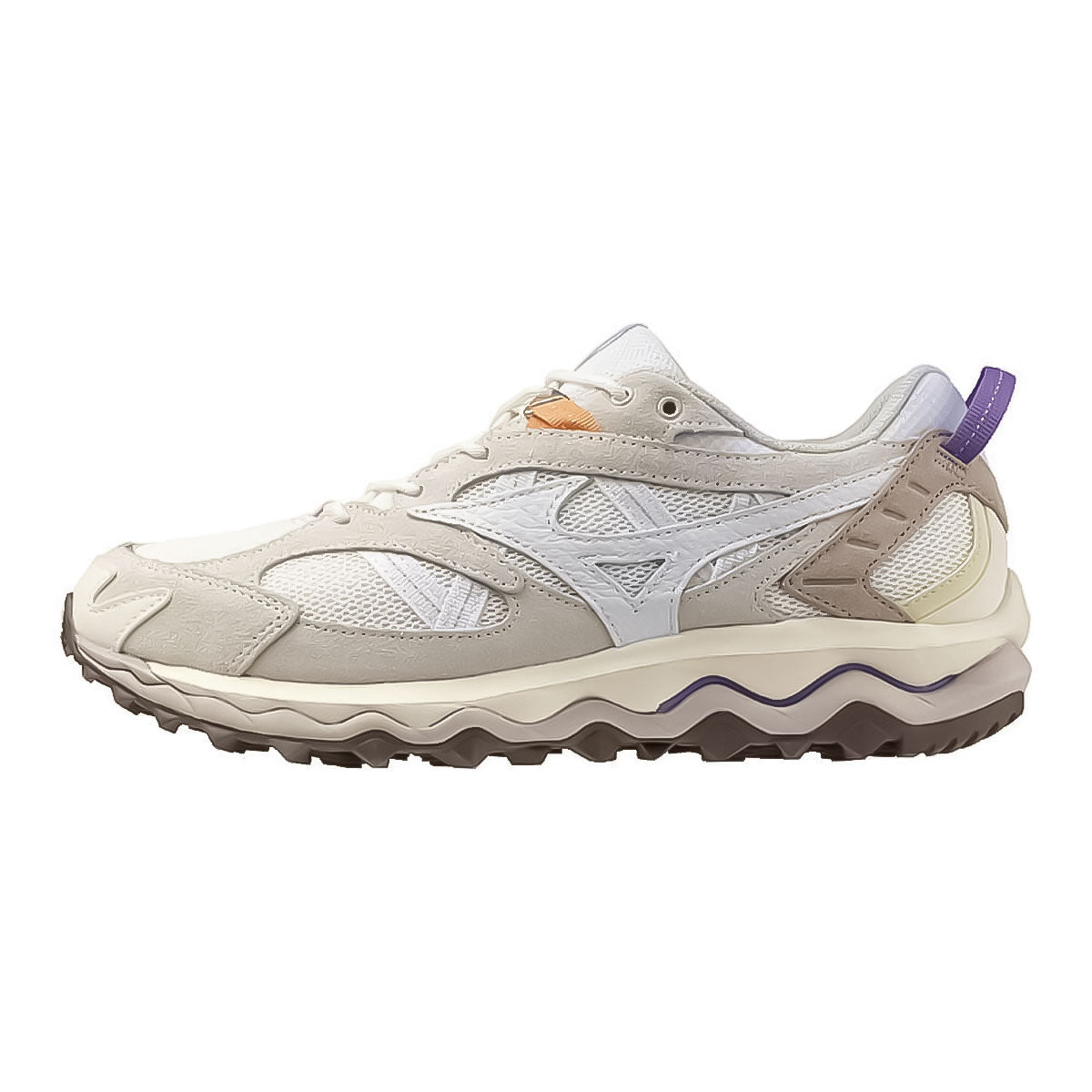 MIZUNO - WAVE MUJIN TL LIGHT BEIGE/WHITE/PURPLE【D1GA251301 】