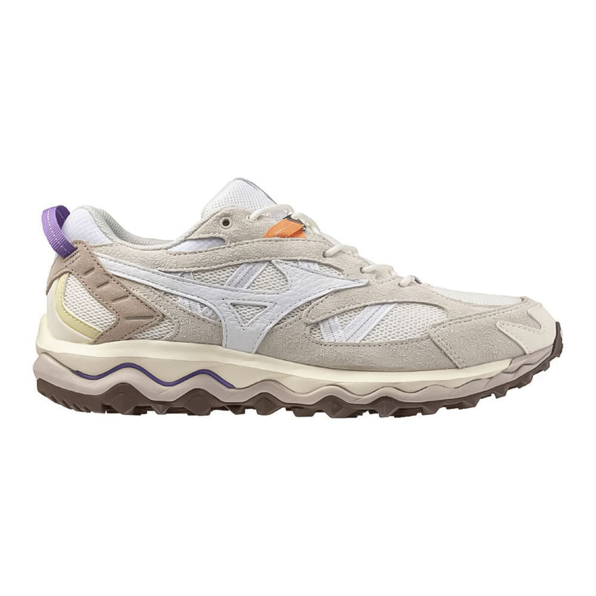 MIZUNO - WAVE MUJIN TL LIGHT BEIGE/WHITE/PURPLE【D1GA251301 】