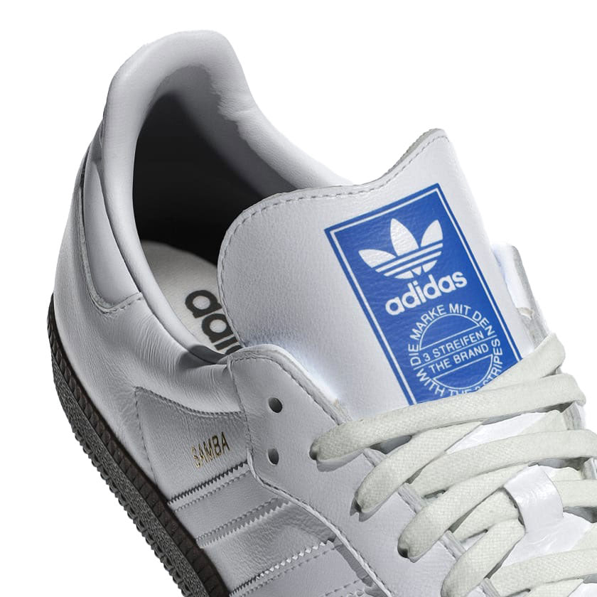 adidas - SAMBA OG MENS Cloud White / Cloud White / Gum【IE3439】