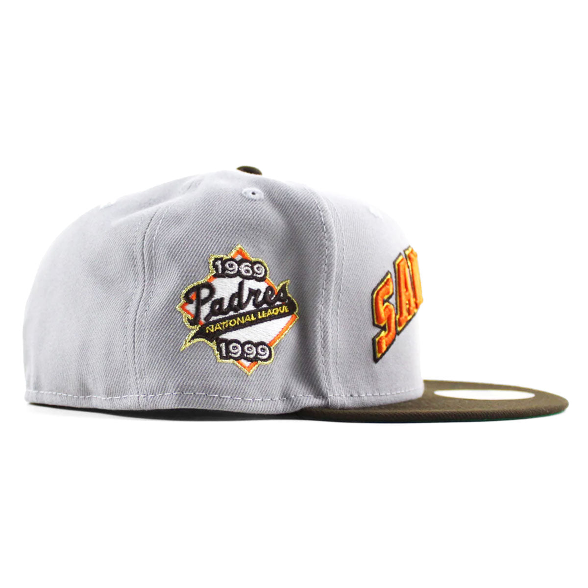 NEW ERA San Diego Padres - 59FIFTY 1969-1999 IL GRAY WALNUT