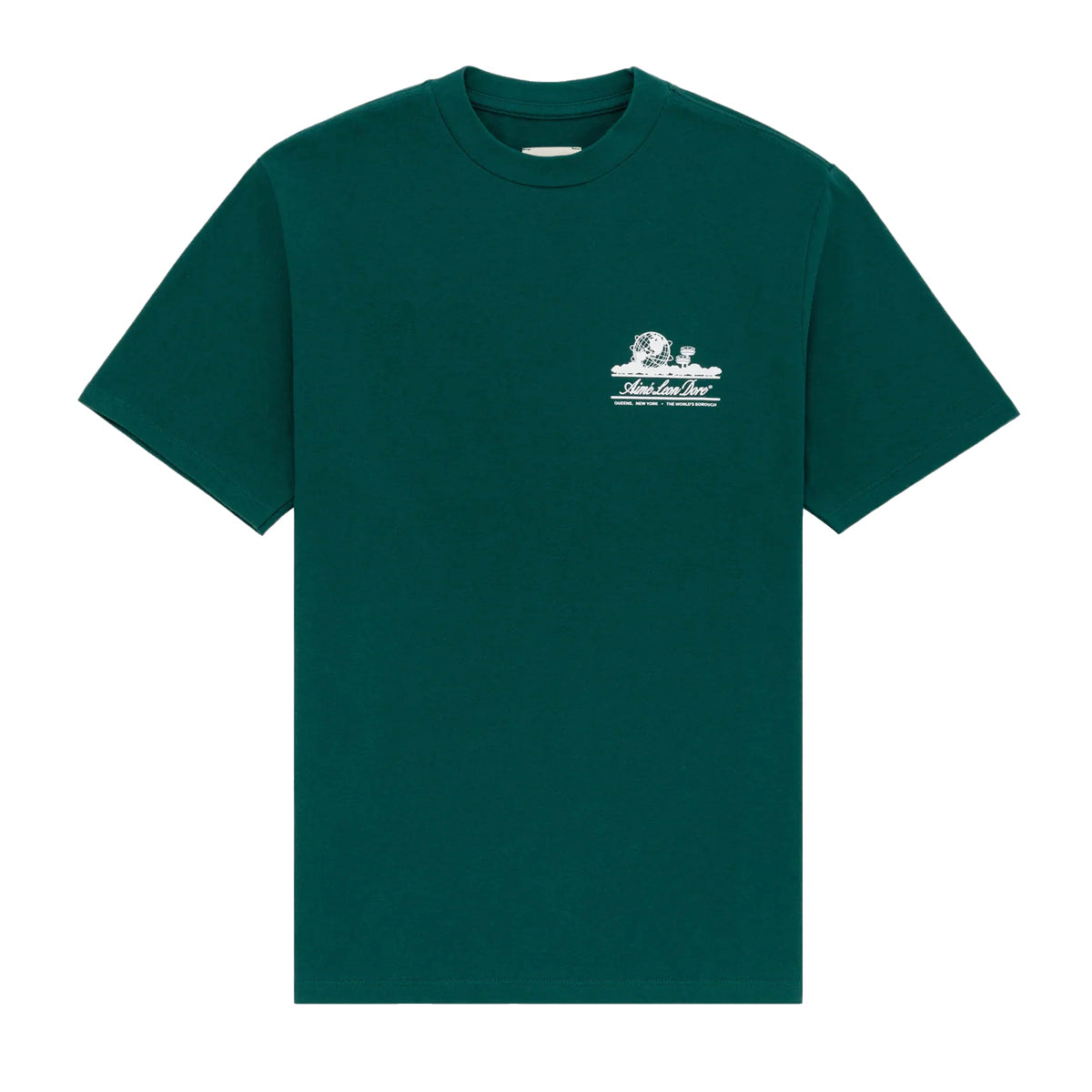 【6月中旬至6月下旬陸續出貨】Aimé Leon Dore Unisphere短袖T卹NOSCT000 BOTANICAL GREEN