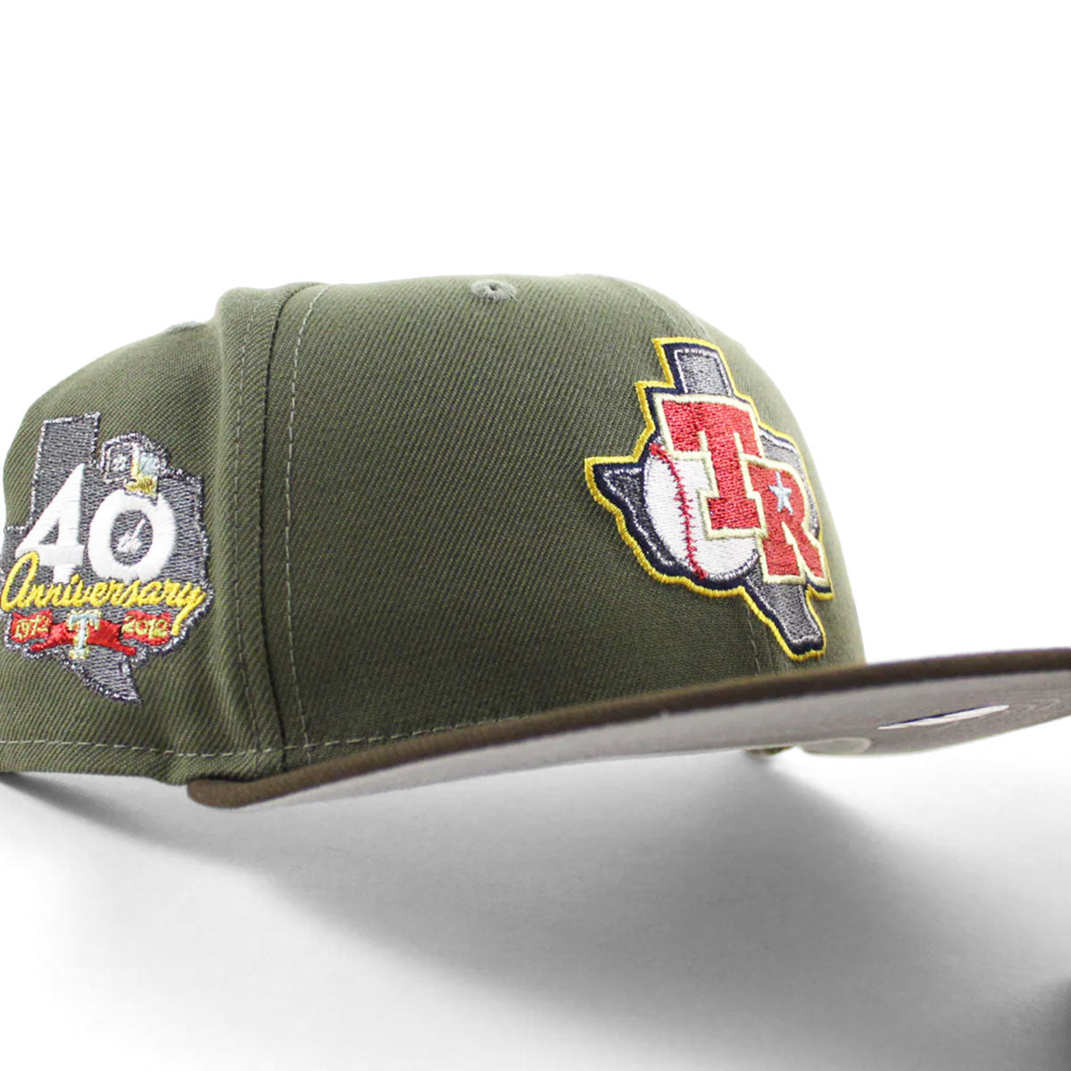 NEW ERA Texas Rangers - 59FIFTY 40TH ANV OLIVE GREEN WALNUT