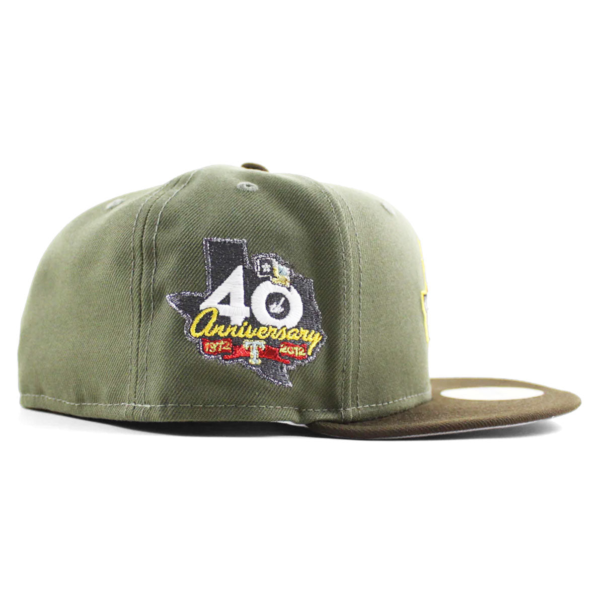 NEW ERA Texas Rangers - 59FIFTY 40TH ANV OLIVE GREEN WALNUT