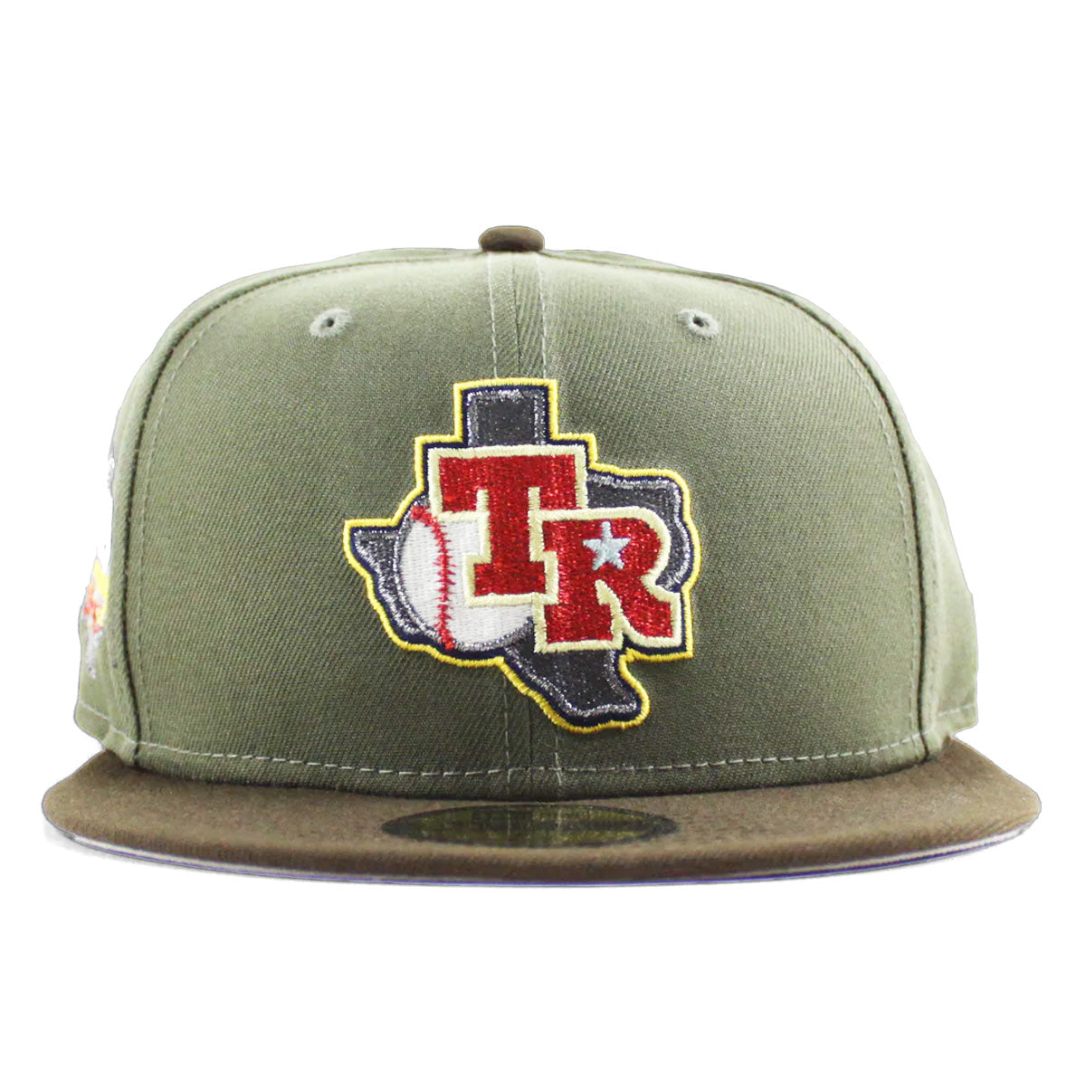 NEW ERA Texas Rangers - 59FIFTY 40TH ANV OLIVE GREEN WALNUT