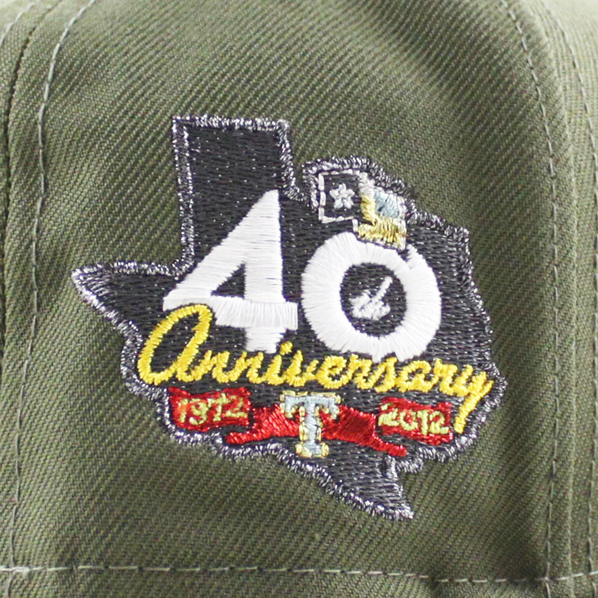NEW ERA Texas Rangers - 59FIFTY 40TH ANV OLIVE GREEN WALNUT