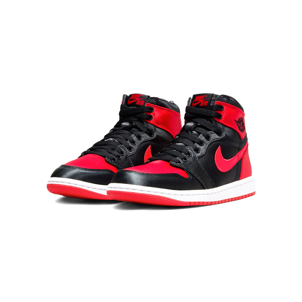 NIKE WMNS AIR JODAN 1 Retro High OG Satin Bred ナイキ ウィメンズ エアジョーダン 1 レトロ ハイ  OG サテンブレッド【FD4810-061】