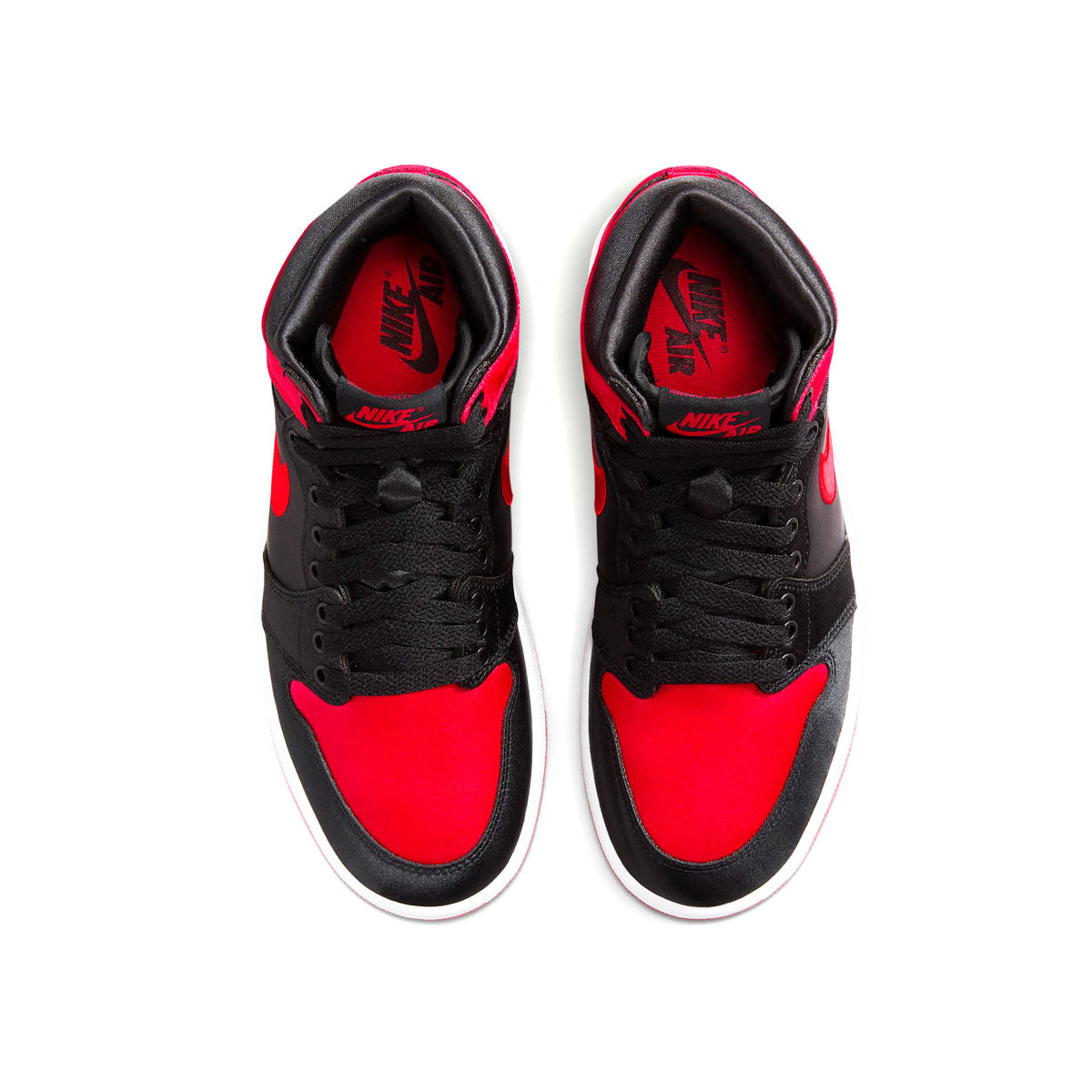 NIKE WMNS AIR JODAN 1 Retro High OG Satin Bred ナイキ ウィメンズ エアジョーダン 1 レトロ ハイ OG サテンブレッド【FD4810-061】
