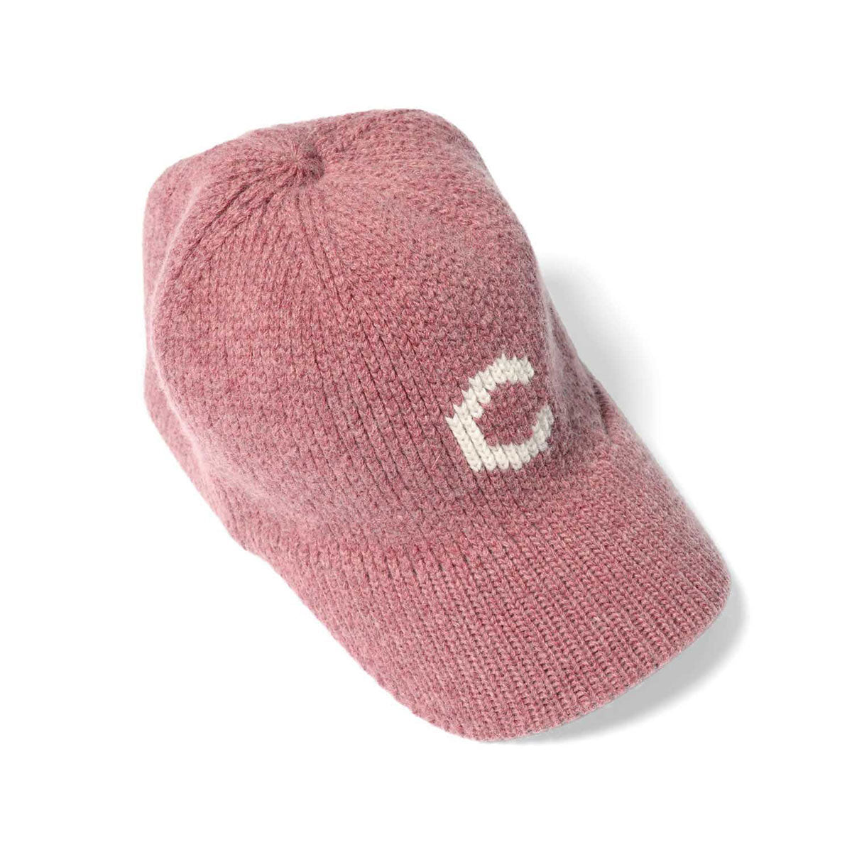 HOMEGAME - C LOGO KNIT Baseball Cap RED【HG241403】