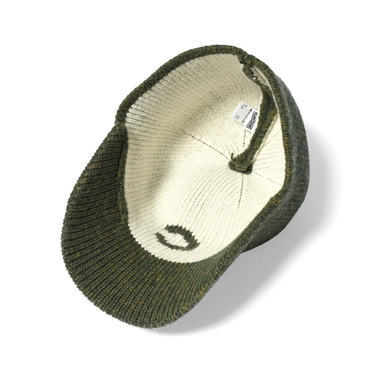 HOMEGAME - C LOGO KNIT Baseball Cap OLIVE【HG241403】