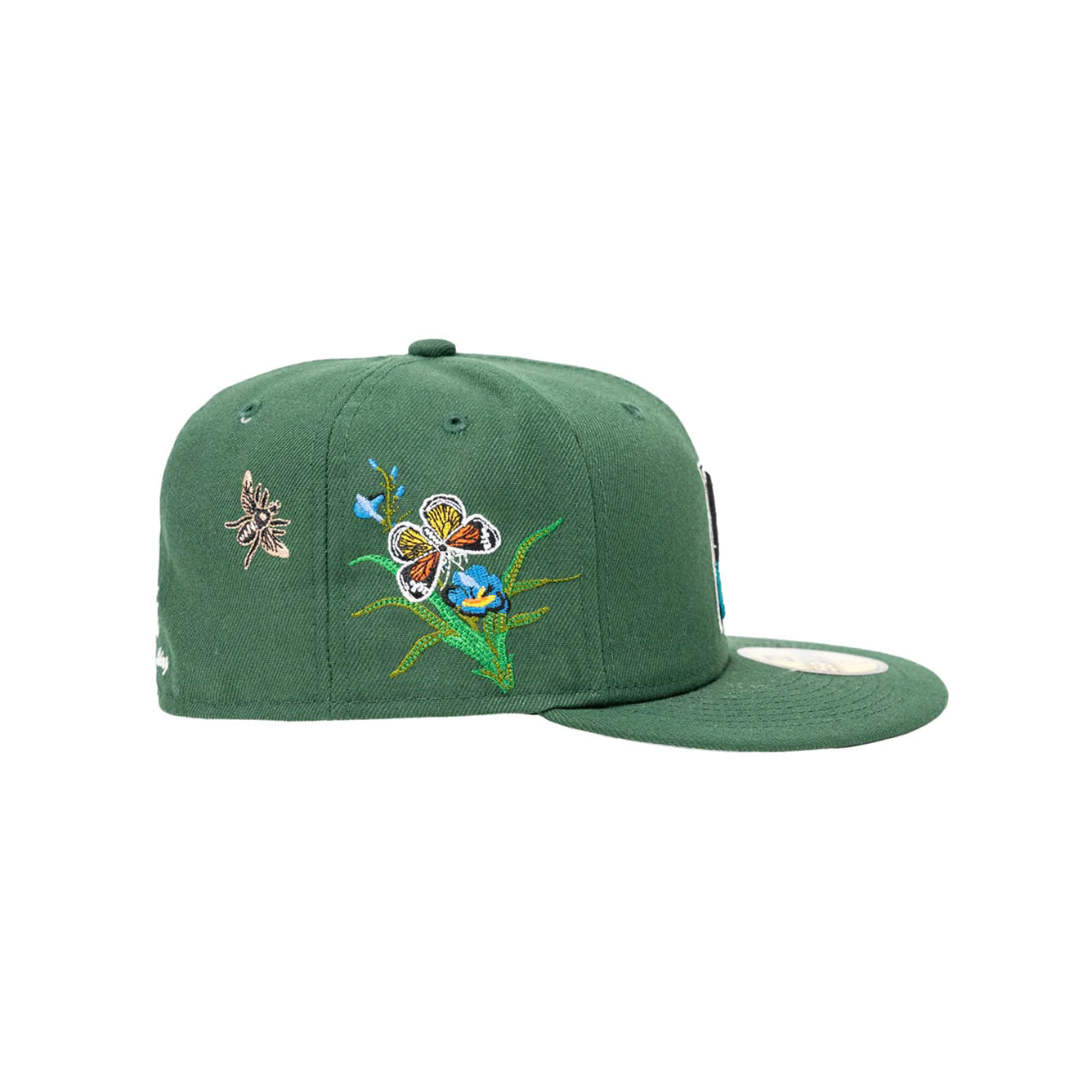 NEW ERA × FELT Florida Marlines - 59FIFTY BUTTERFLY GARDEN GRN