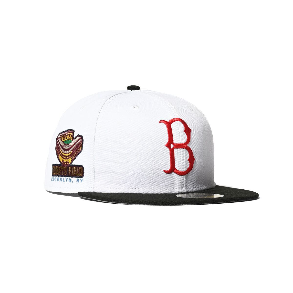 NEW ERA - Brooklyn Dodgers EBBETS FIELD CO 59FIFTY WHITE/BLACK【70830477】