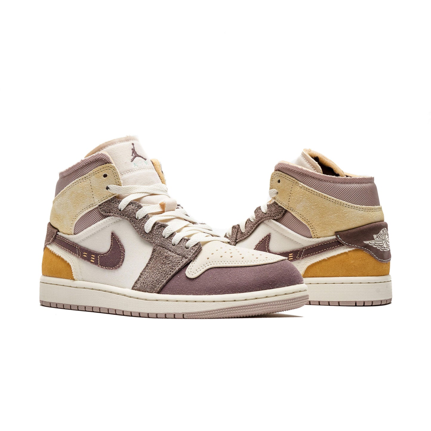 NIKE UNISEX AIR JORDAN 1 エア ジョーダン 1 MID ミッド SE CRAFT クラフト SAIL/TAUPE【DM9652-102】