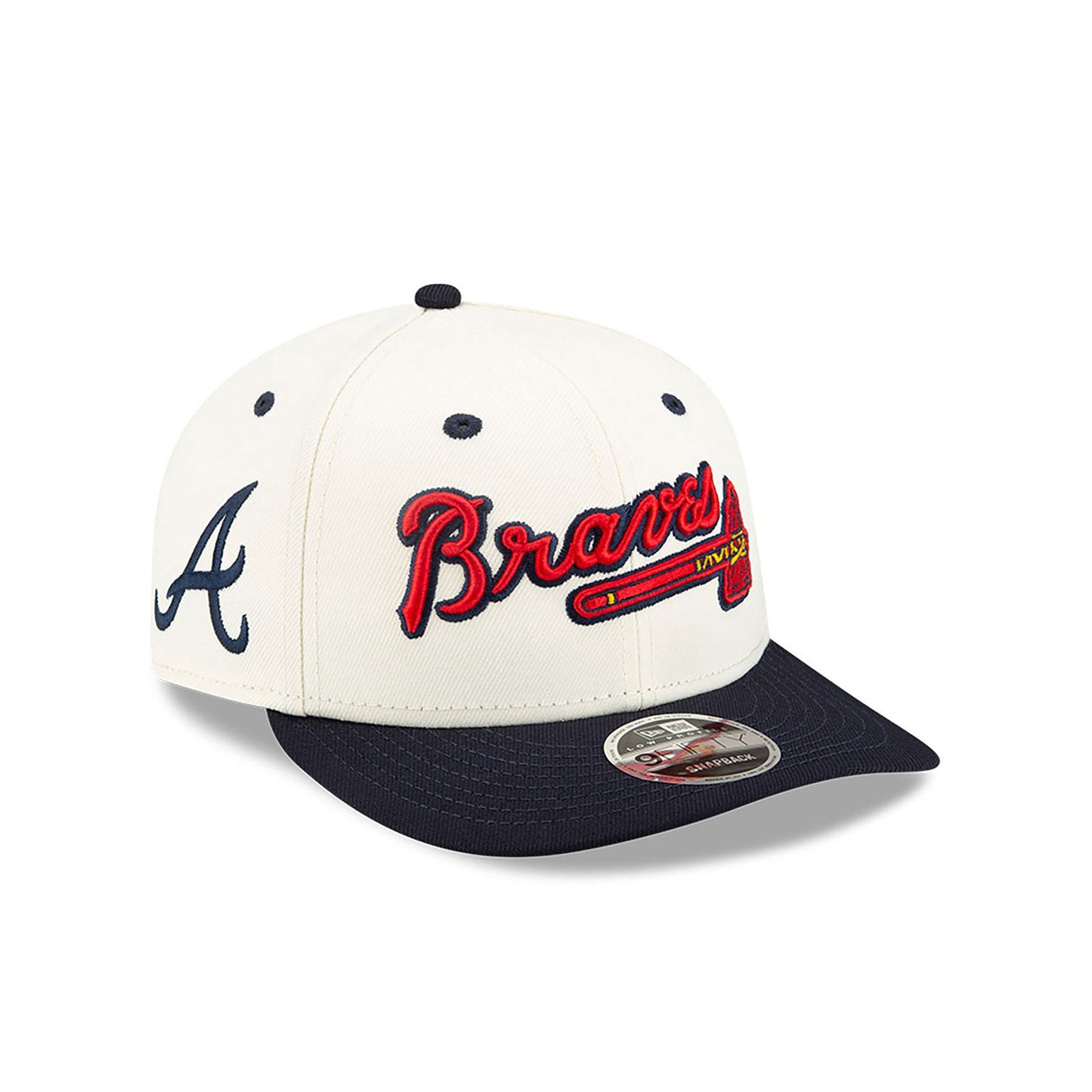 NEW ERA × FELT 亞特蘭大勇士 - 9FIFTY LP SNAPBACK 復古白色
