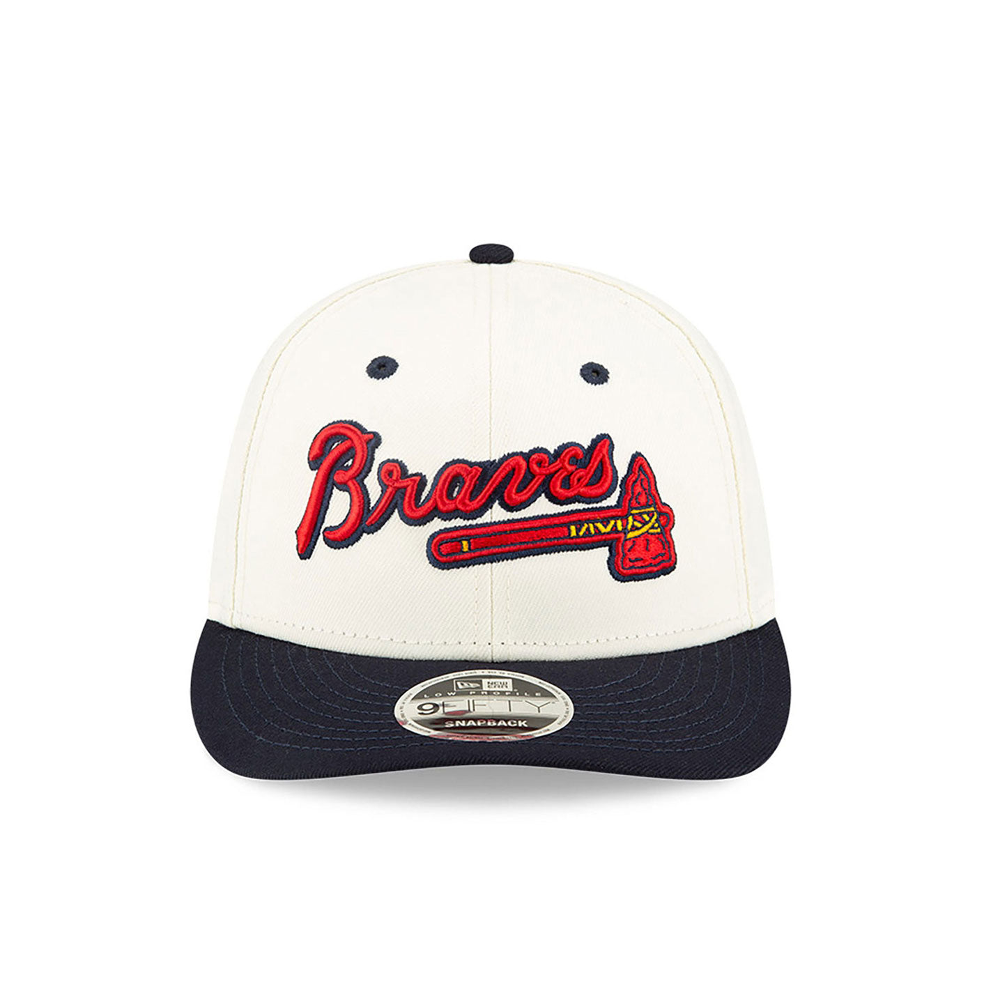 NEW ERA × FELT 亞特蘭大勇士 - 9FIFTY LP SNAPBACK 復古白色