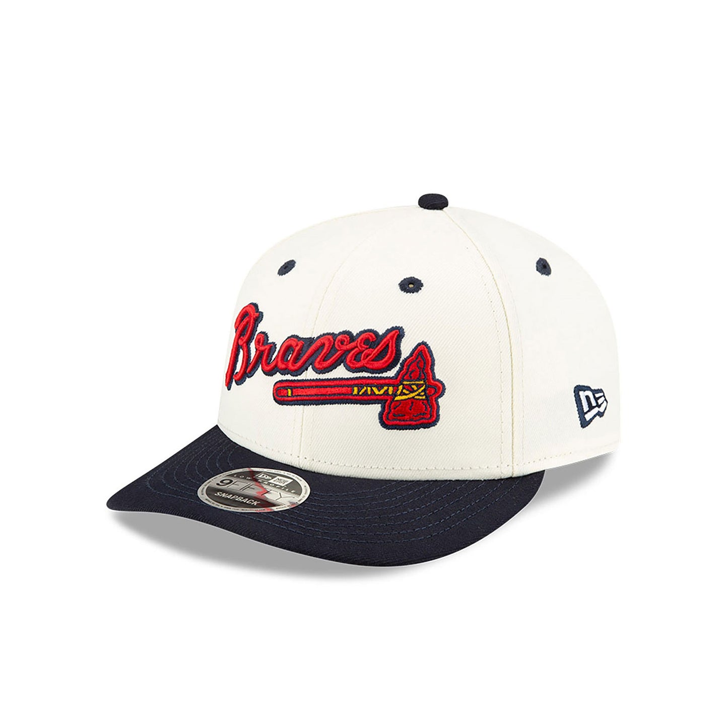 NEW ERA × FELT 亞特蘭大勇士 - 9FIFTY LP SNAPBACK 復古白色