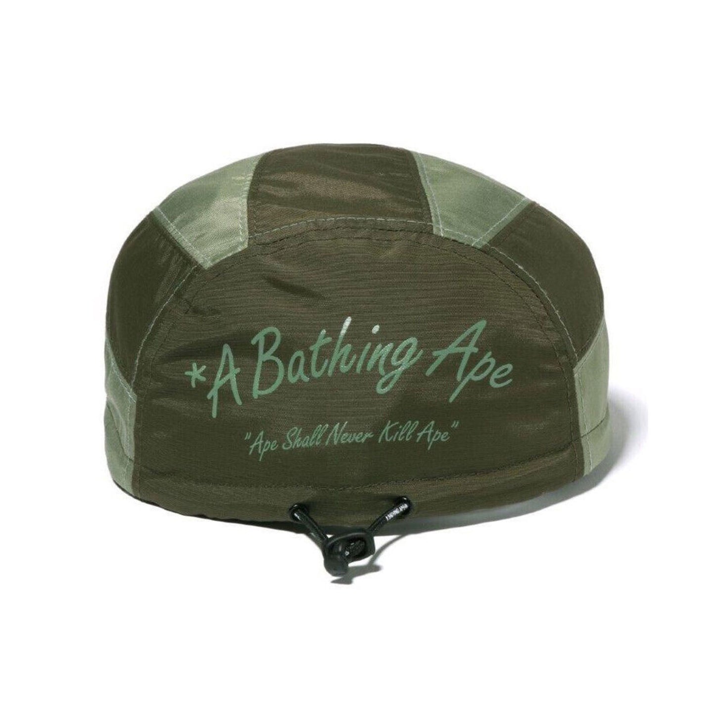 A BATHING APE BAPE 帽子 #2 鯊魚噴射帽 橄欖色