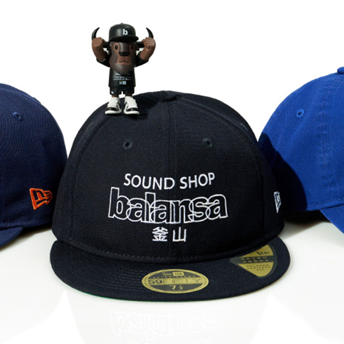 NEW ERA × SOUND SHOP balansa - ACC MINI BUFFALO X BALANSA 公仔黑色
