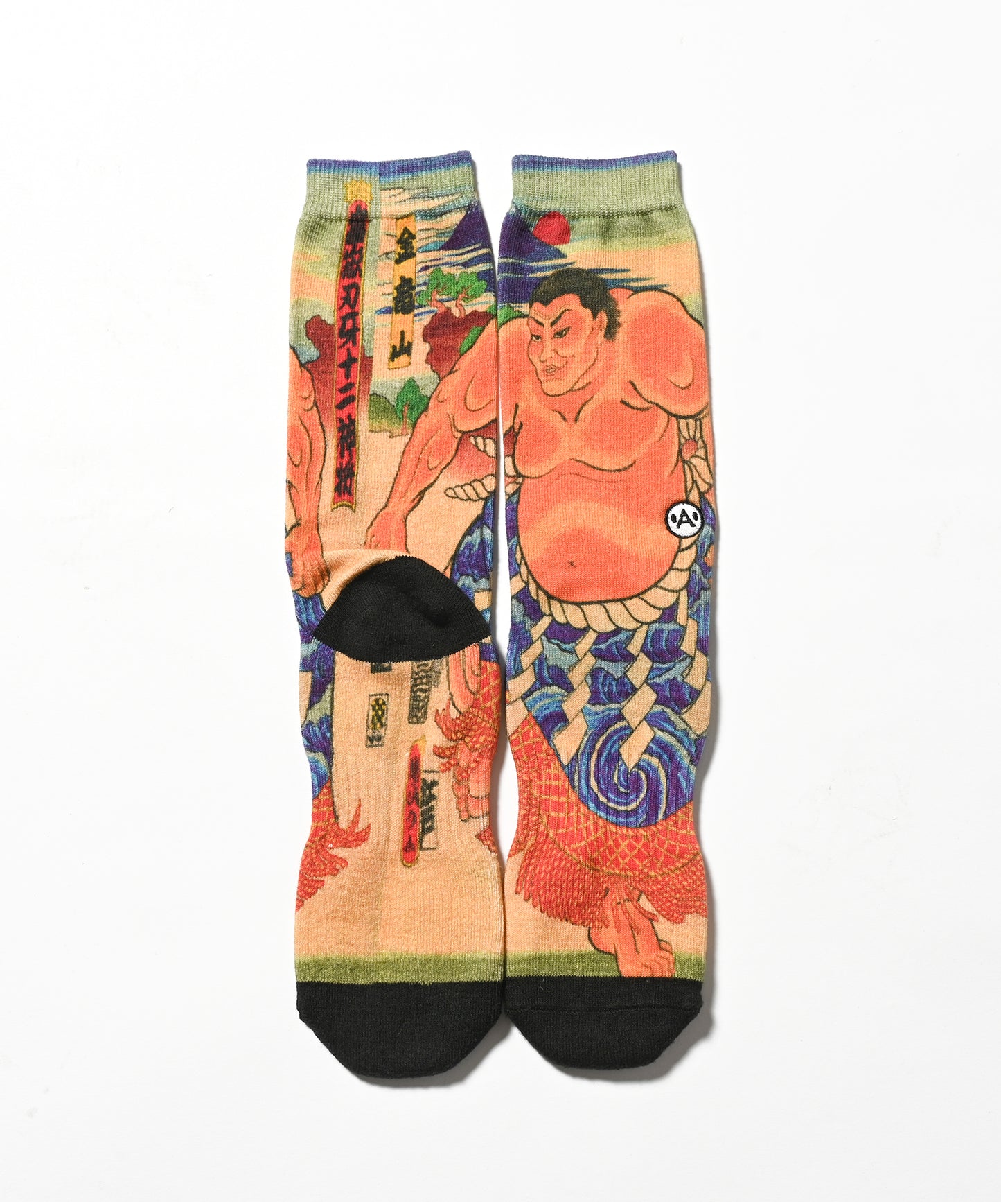 A-KILLER × THREE TIDES TATTOO × GRAPPLER BAKI SOCKS 金竜山 bkakttt-005