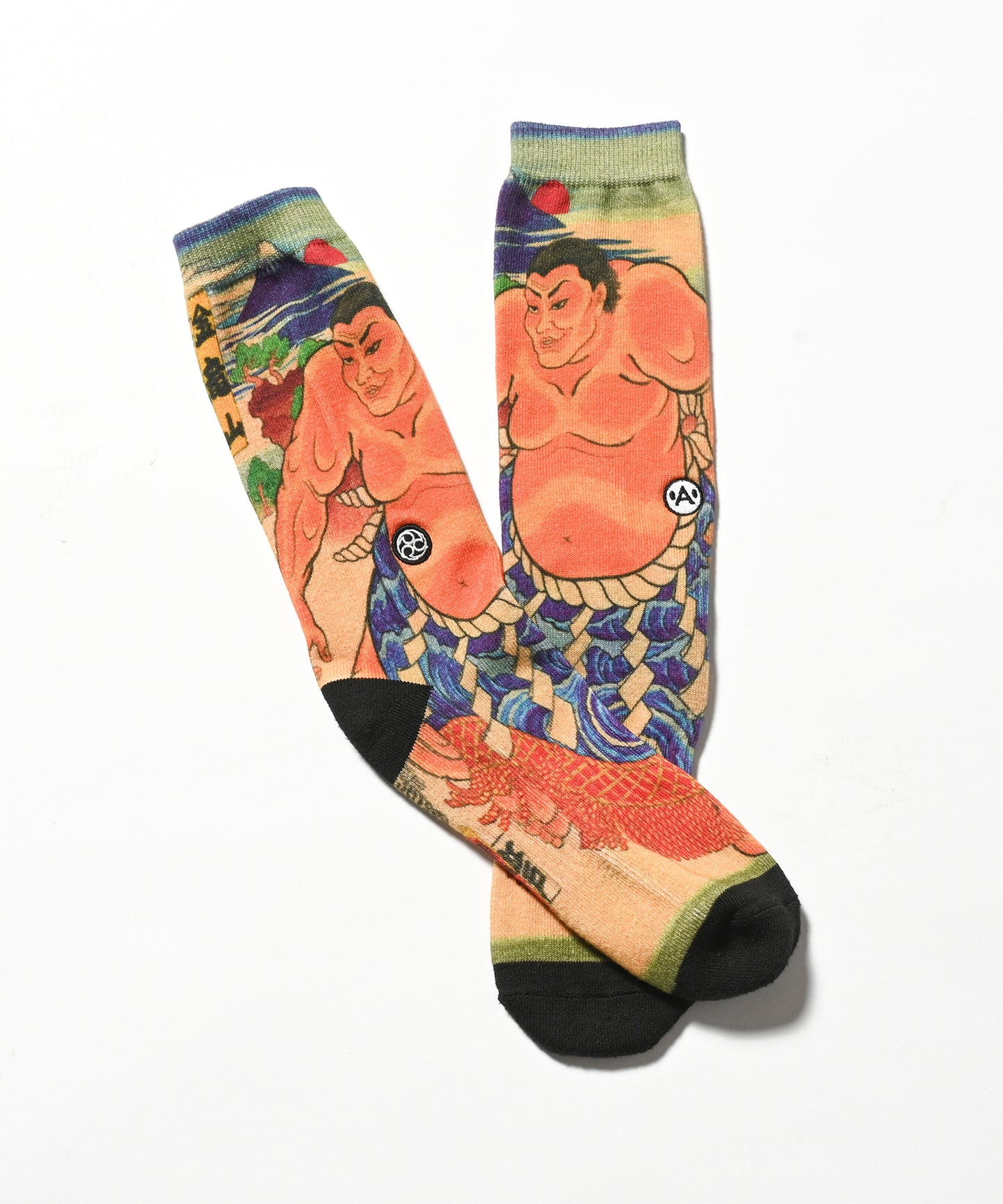A-KILLER × THREE TIDES TATTOO × GRAPPLER BAKI SOCKS 金竜山 bkakttt-005