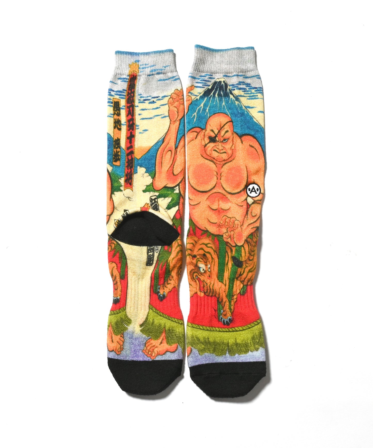 A-KILLER × THREE TIDES TATTOO × GRAPPLER BAKI SOCKS 愚地独歩 bkakttt-007