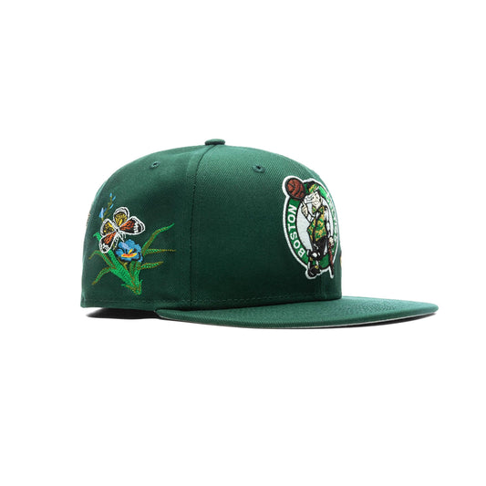 NEW ERA × FELT Boston Celtics - 59FIFTY BUTTERFLY GARDEN GRN【60332791】
