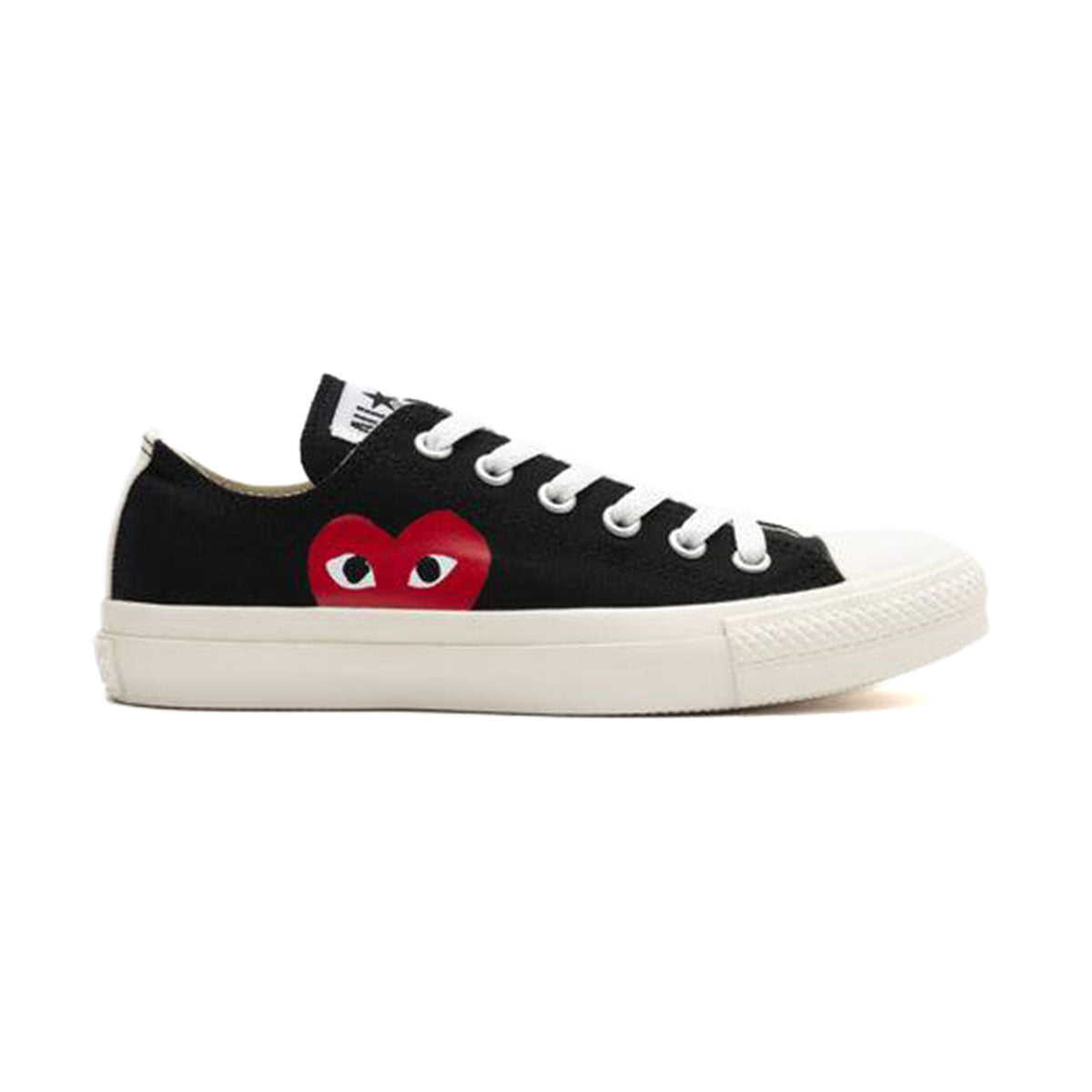 PLAY CONVERSE CHUCK TAYLOR BLACK【AZ-K114-001 】プレイ コムデギャルソン コンバース チェック テイラー  ブラック