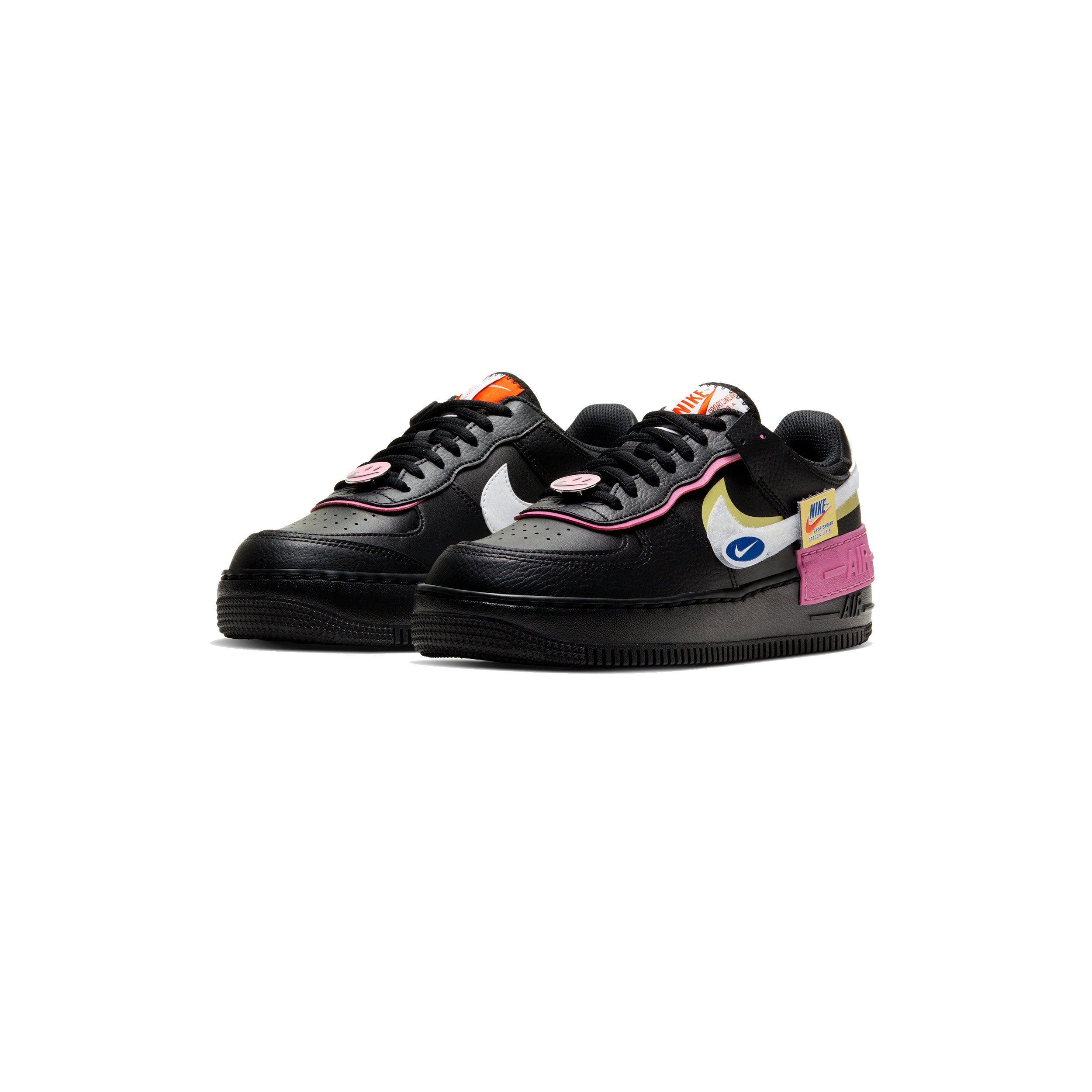 NIKE WMNS Air Force 1 ナイキ ウィメンズ エアフォース 1 Shadow Removable Patches Blac –  HOMEGAME TOKYO