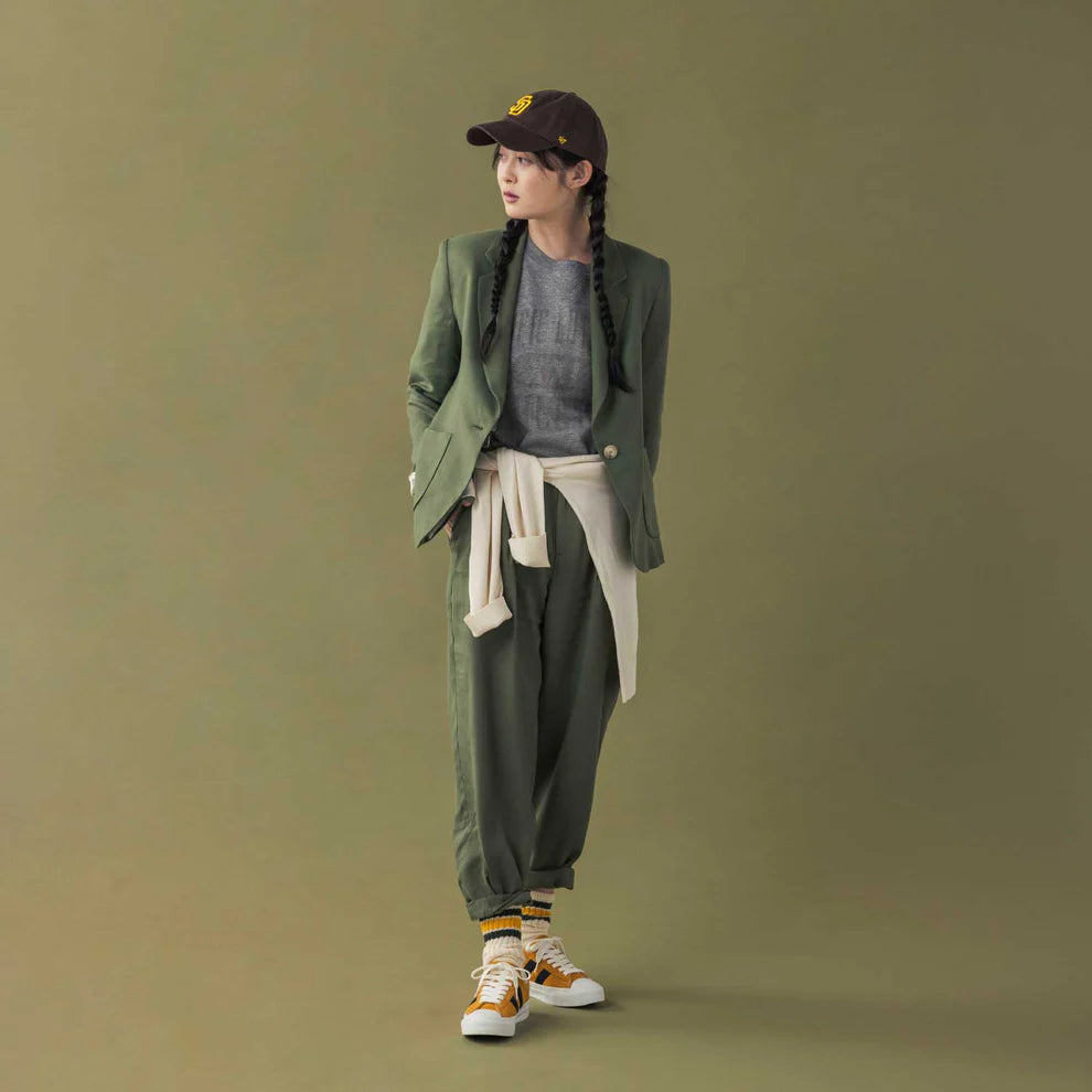 PRO-Keds - ROYAL PLUS SUEDE LO MUSTARD【PN1021】