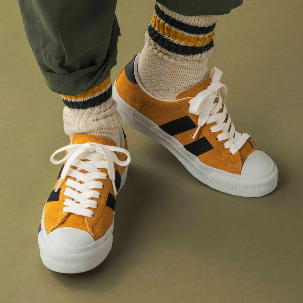 PRO-Keds - ROYAL PLUS SUEDE LO MUSTARD【PN1021】