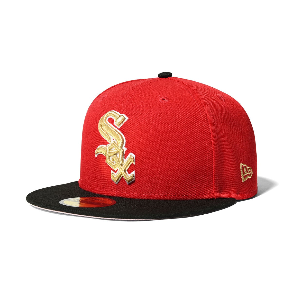 NEW ERA CHICAGO WHITE SOX - 59FIFTY COMISKEY PARK SCARLET/BLACK 【70930075】