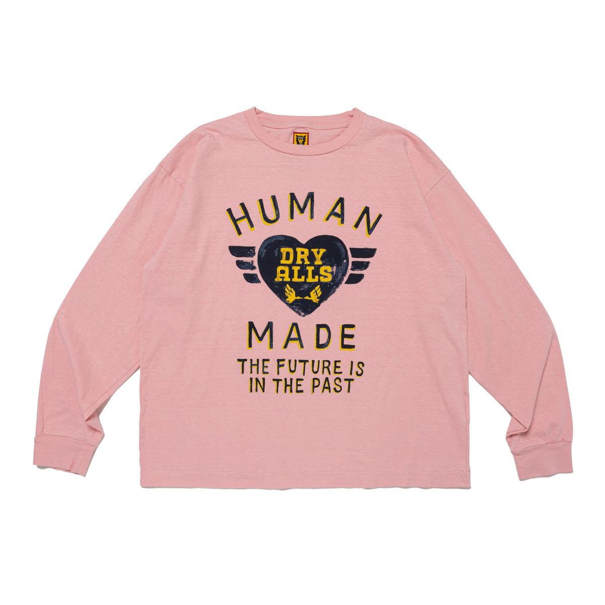 HUMAN MADE ヒューマンメイド GRAPHIC L/S T-SHIRT PINK グラフィック 長袖Tシャツ ピンク【HM28CS034】