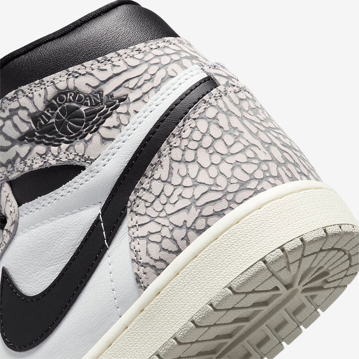 NIKE AIR JORDAN 1 RETRO HI OG (TECH GREY/MUSLIN-BLACK-WHITE) ナイキ エア ジョーダン 1 レトロ ハイ OG " テック グレー / モスリン - ブラック - ホワイト " 【DZ5485-052】
