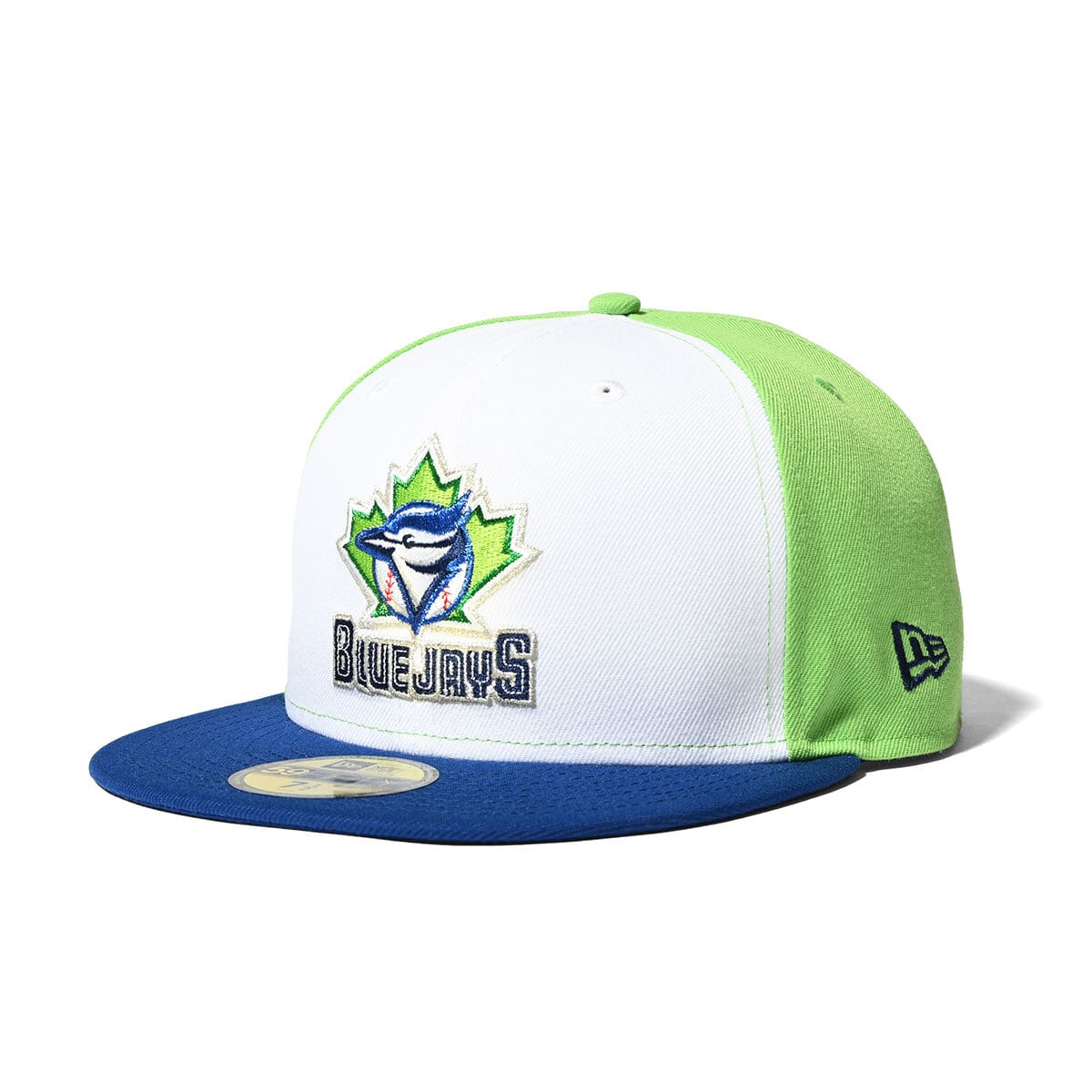 NEW ERA TRONTO BLUE JAYS - 59FIFTY 25TH SEASON WHITE/LGRN/LROYAL 【70928708】