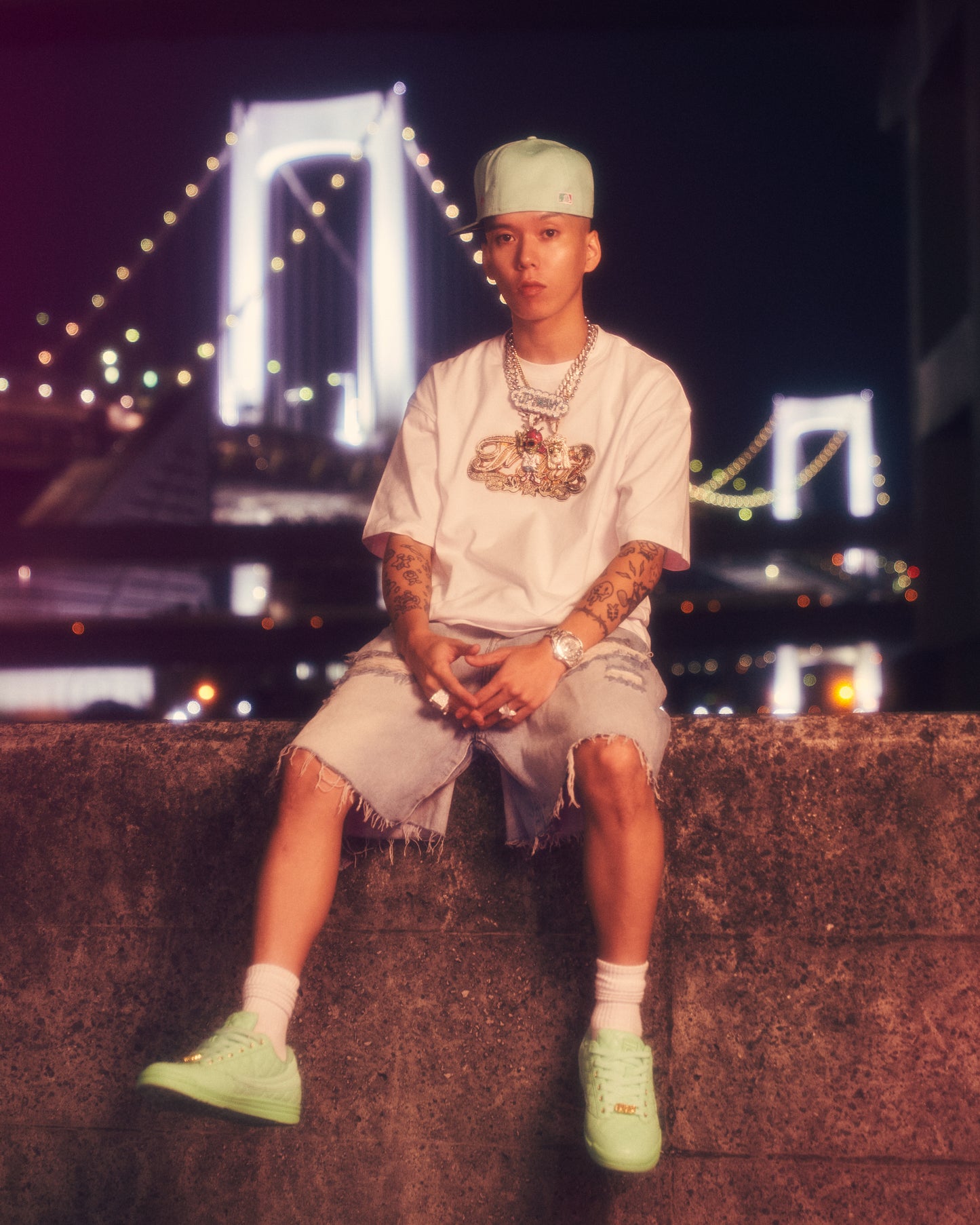 JP THE WAVY × FILA TENNIS 88 PURPLE